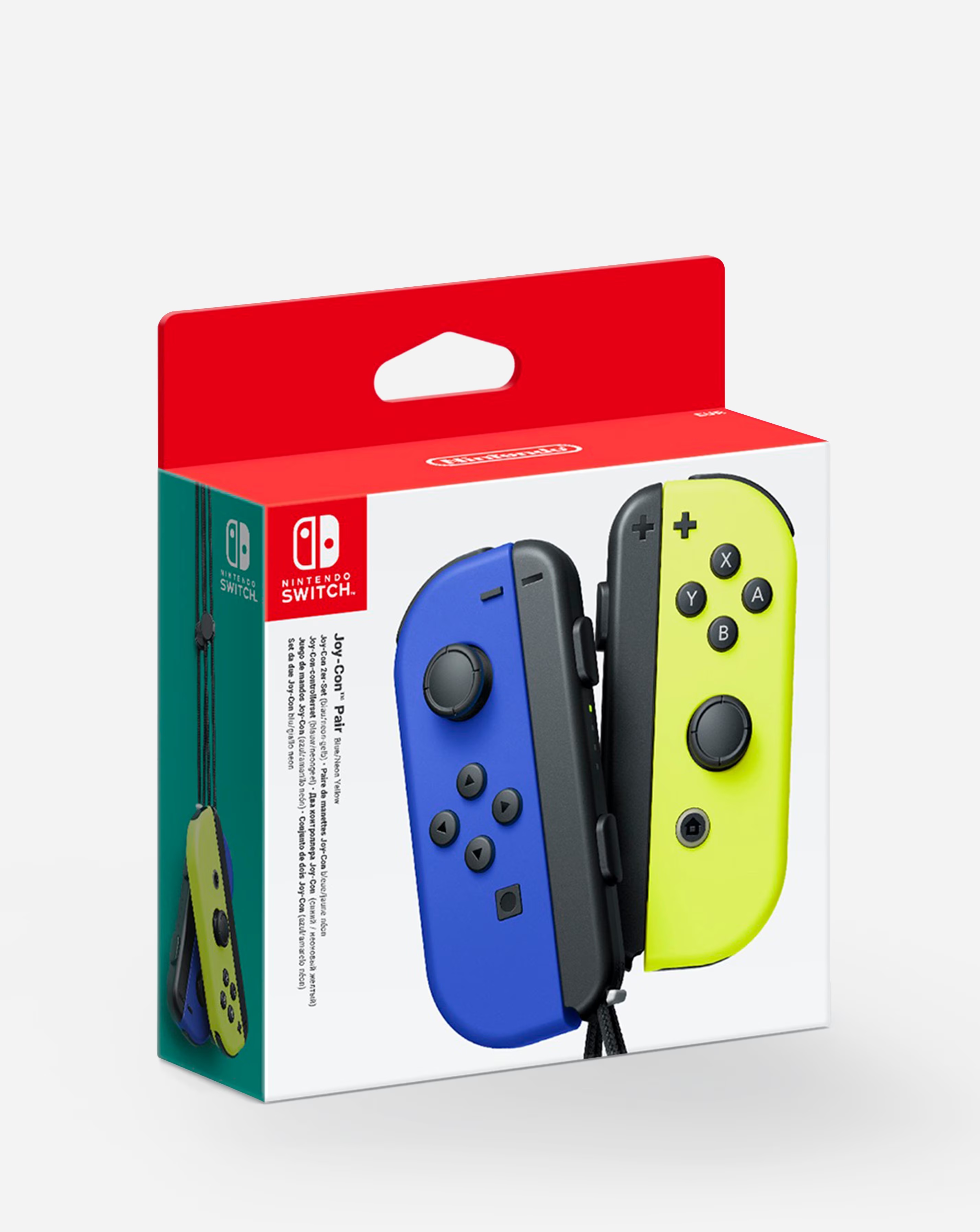 Nintendo Switch Joy-Con Controller Pair - Blue/Neon Yellow