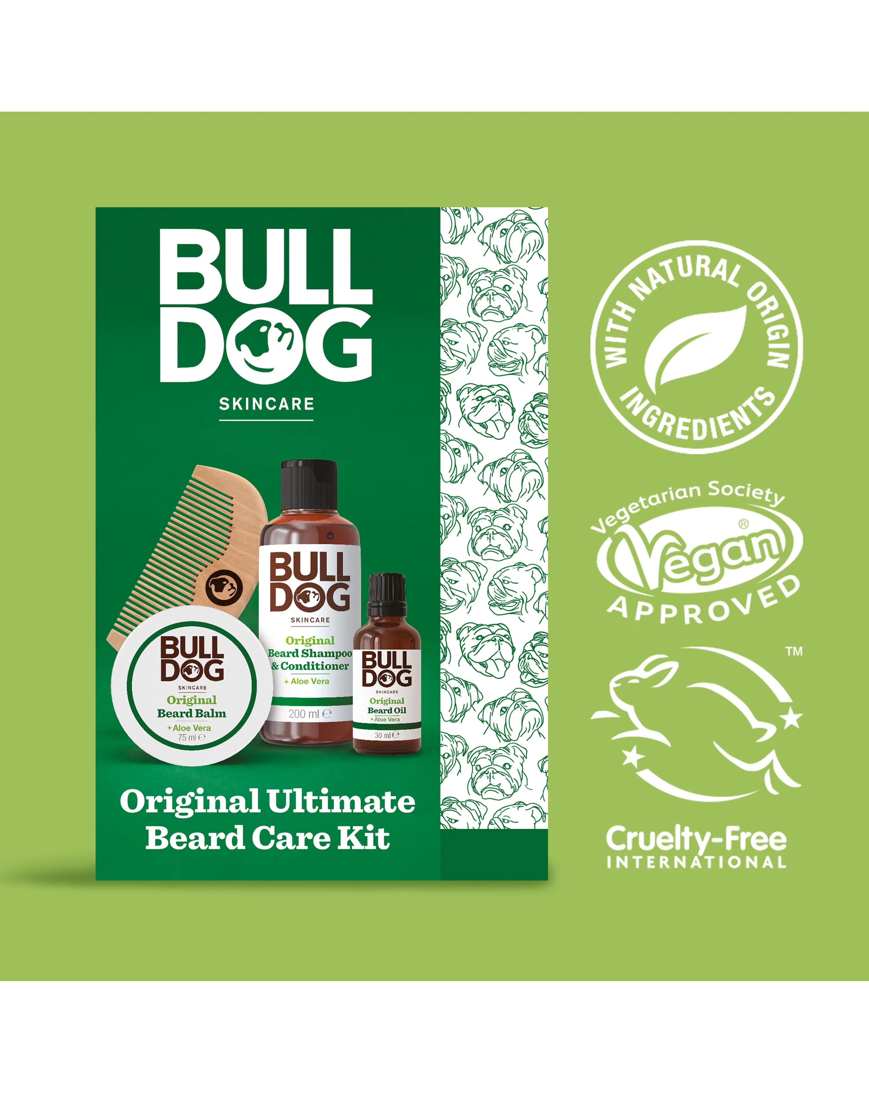 Bulldog Original Ultimate Beard Care Kit 2 Bulldog Original Ultimate Beard Care Kit