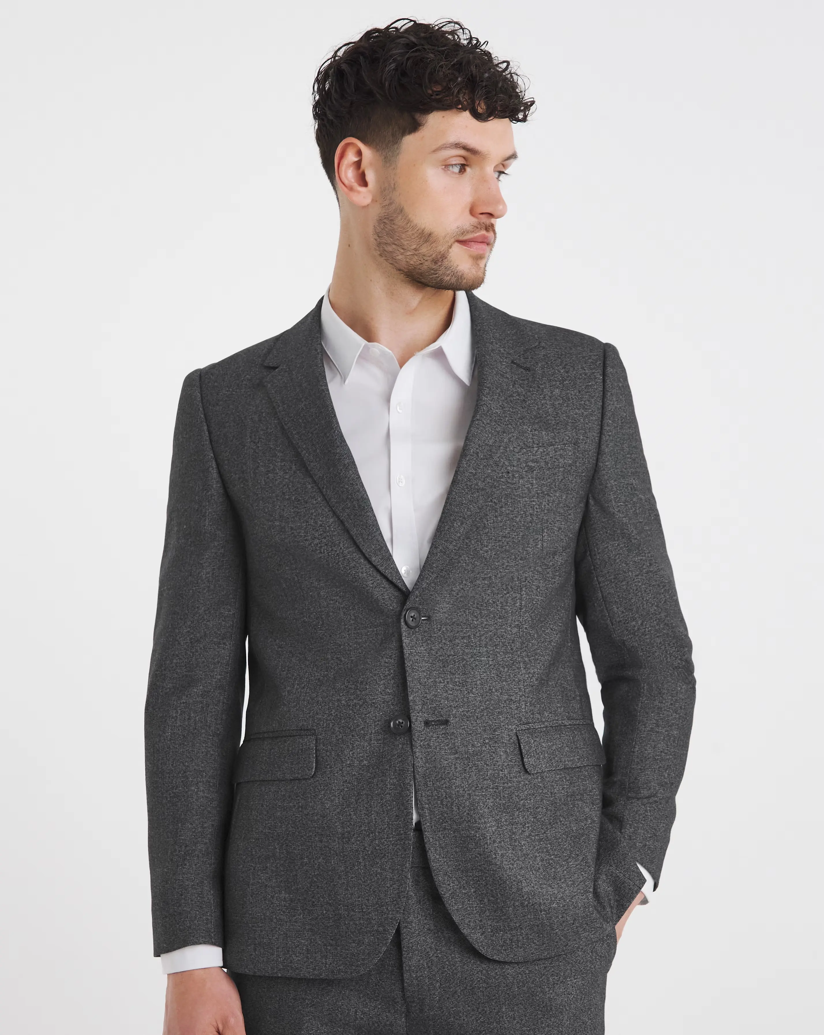 Regular Fit Classic Suit Jacket 6 Regular Fit Classic Suit Jacket