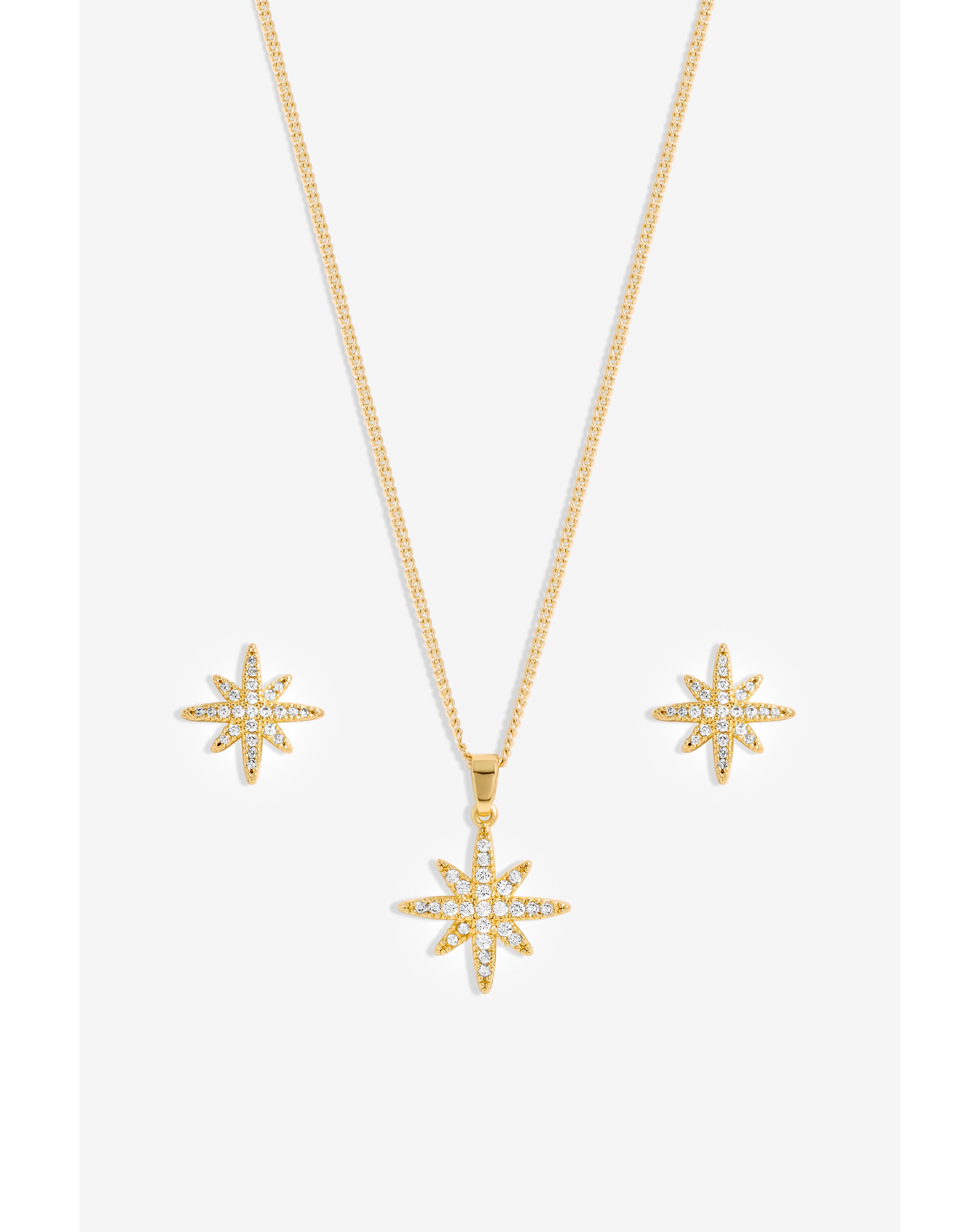 Inicio CZ Star Set - Gift Boxed 2 Inicio CZ Star Set - Gift Boxed