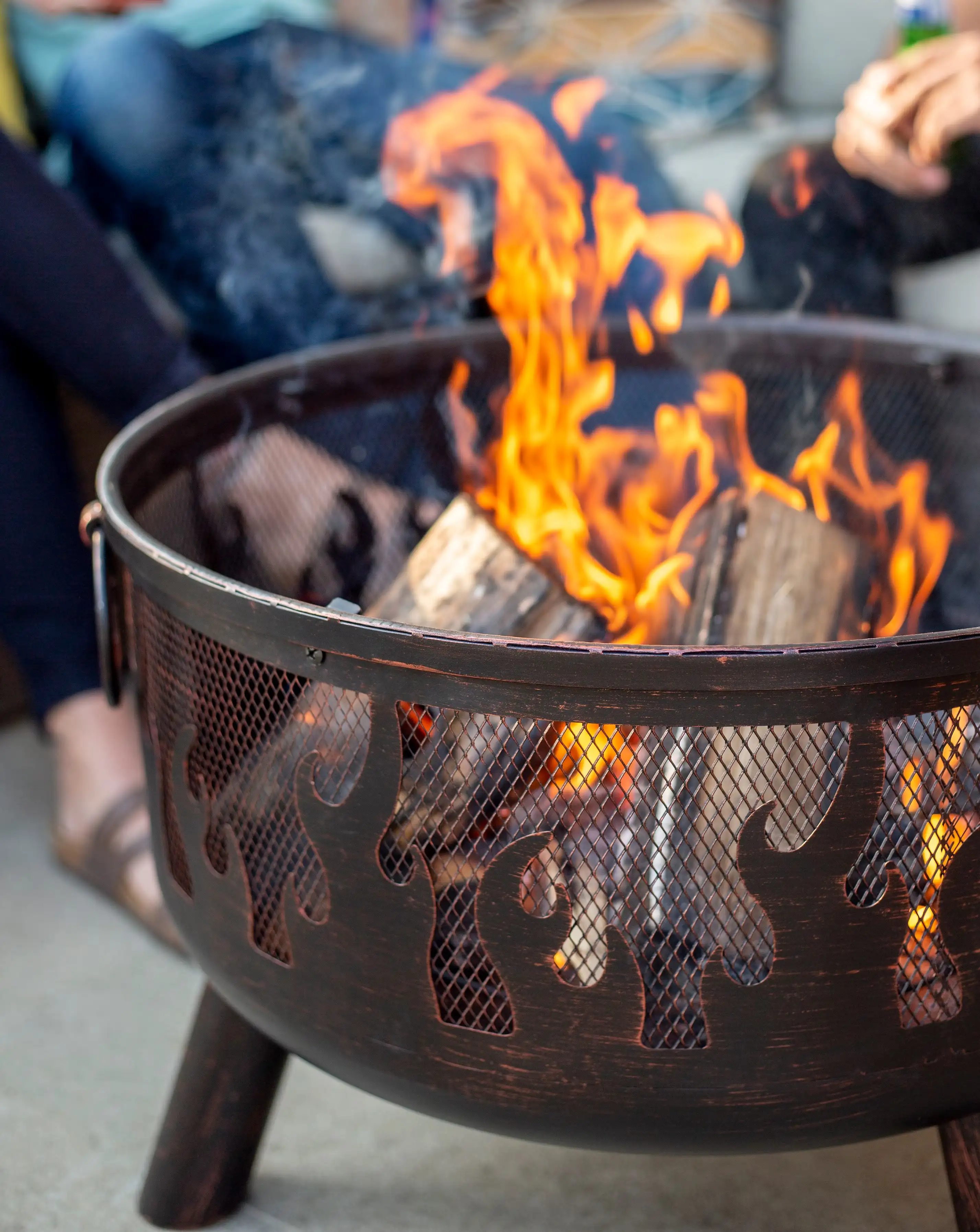 La Hacienda Wildfire Deep Bowl Firepit 5 La Hacienda Wildfire Deep Bowl Firepit