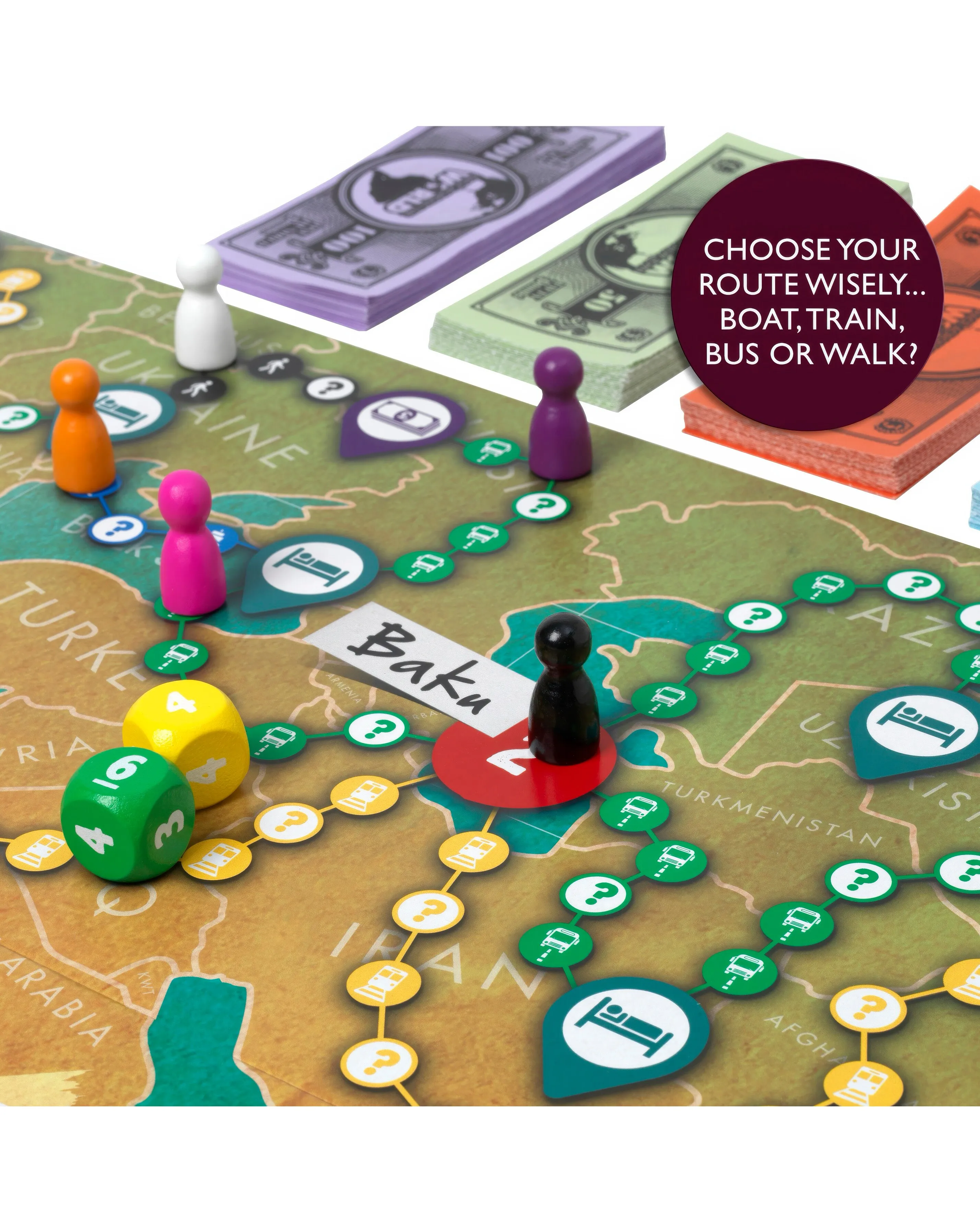 Race Across the World Board Game 4 Race Across the World Board Game