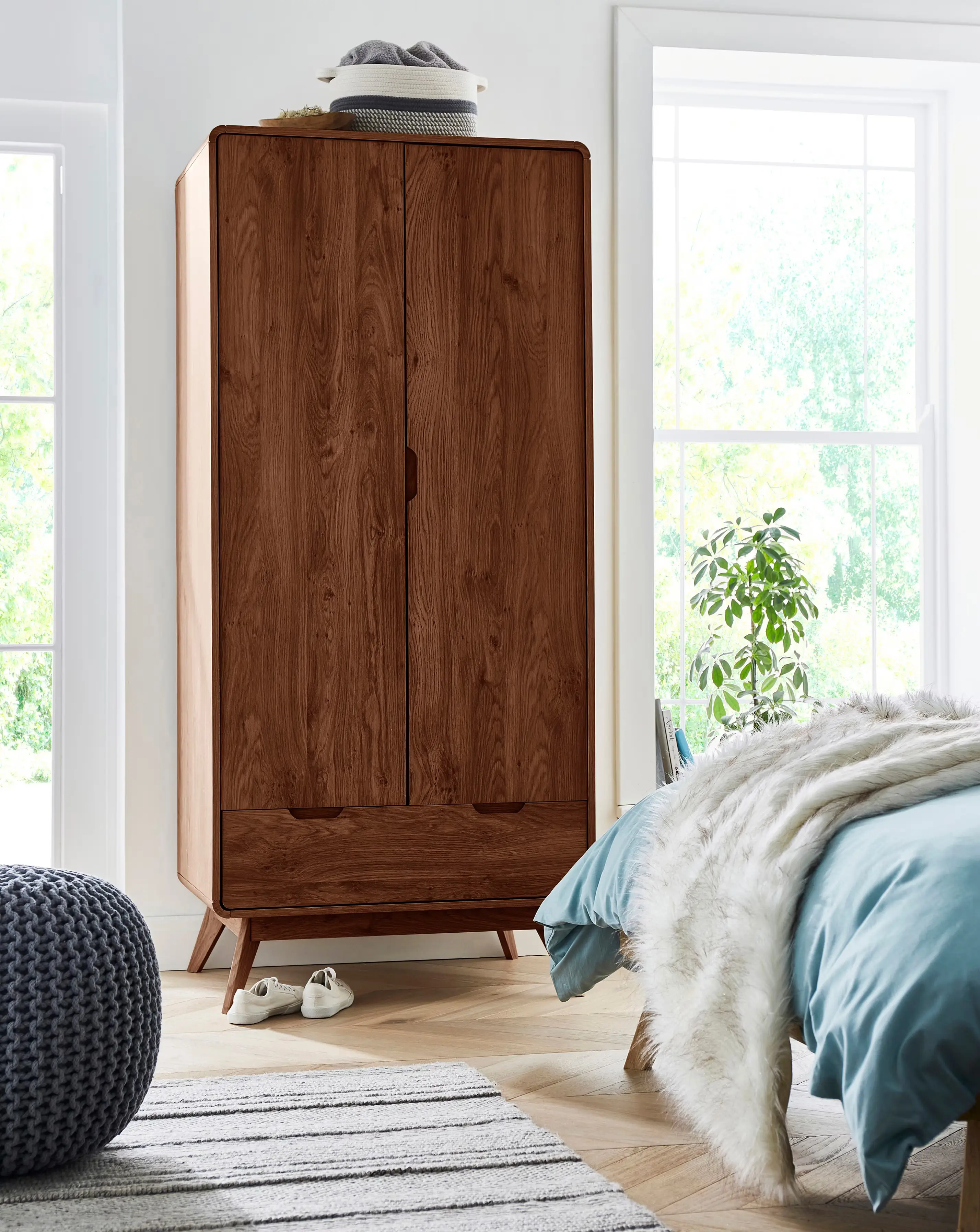 Oslo 2 Door 1 Drawer Wardrobe 1 Oslo 2 Door 1 Drawer Wardrobe