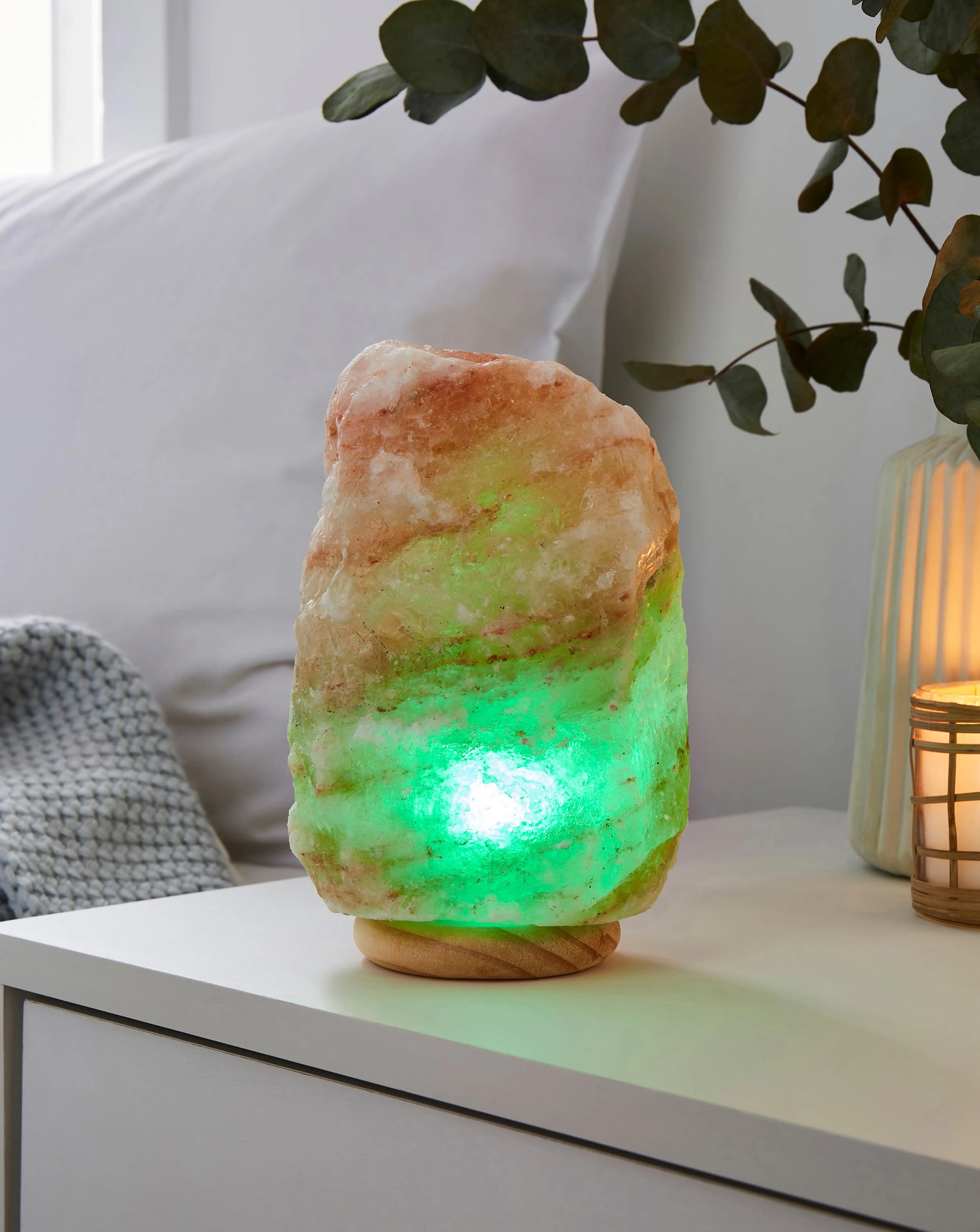 Colour Changing Himalayan Salt Lamp 2 Colour Changing Himalayan Salt Lamp