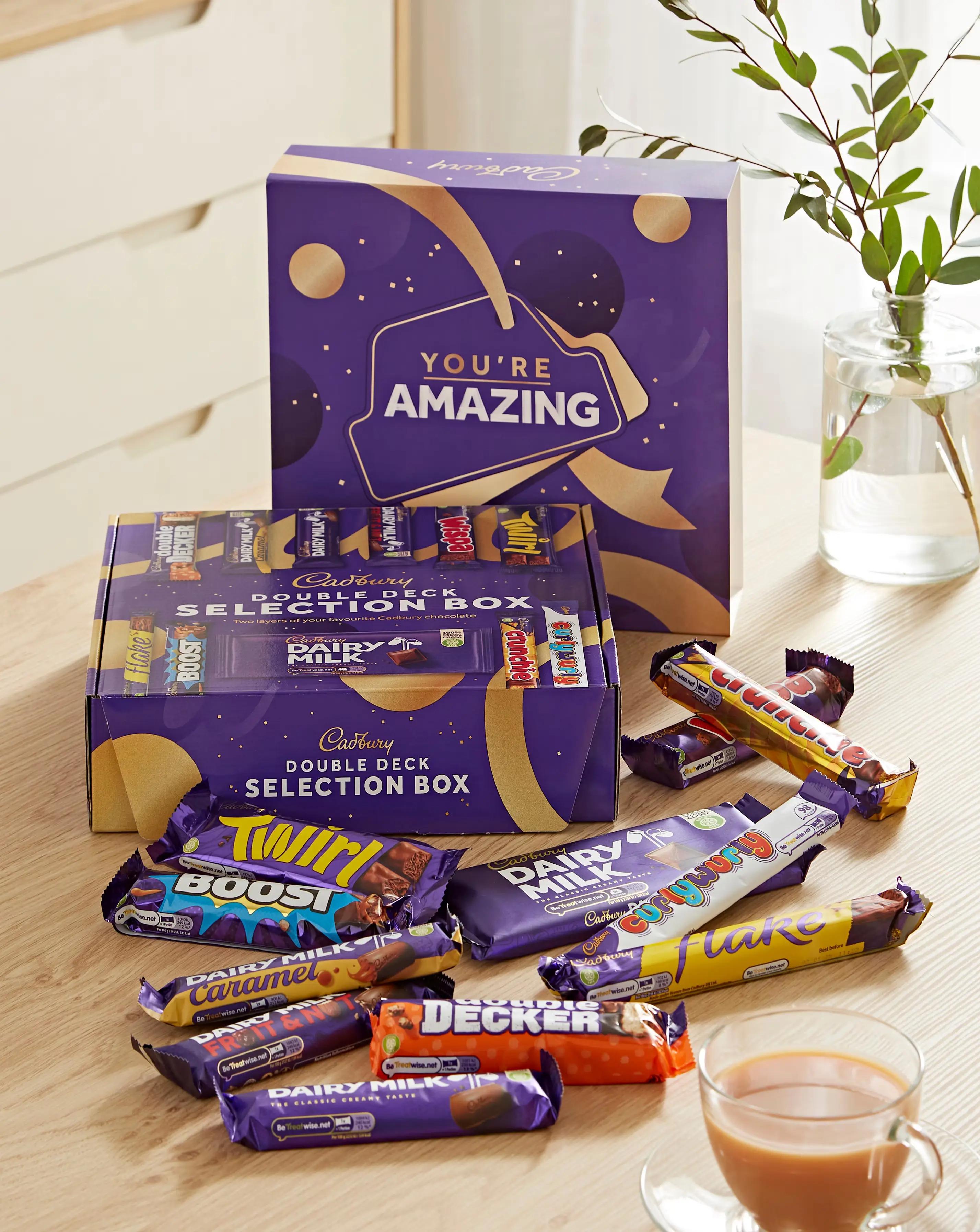 Cadbury 'You're Amazing' Double Deck Chocolate Selection Box