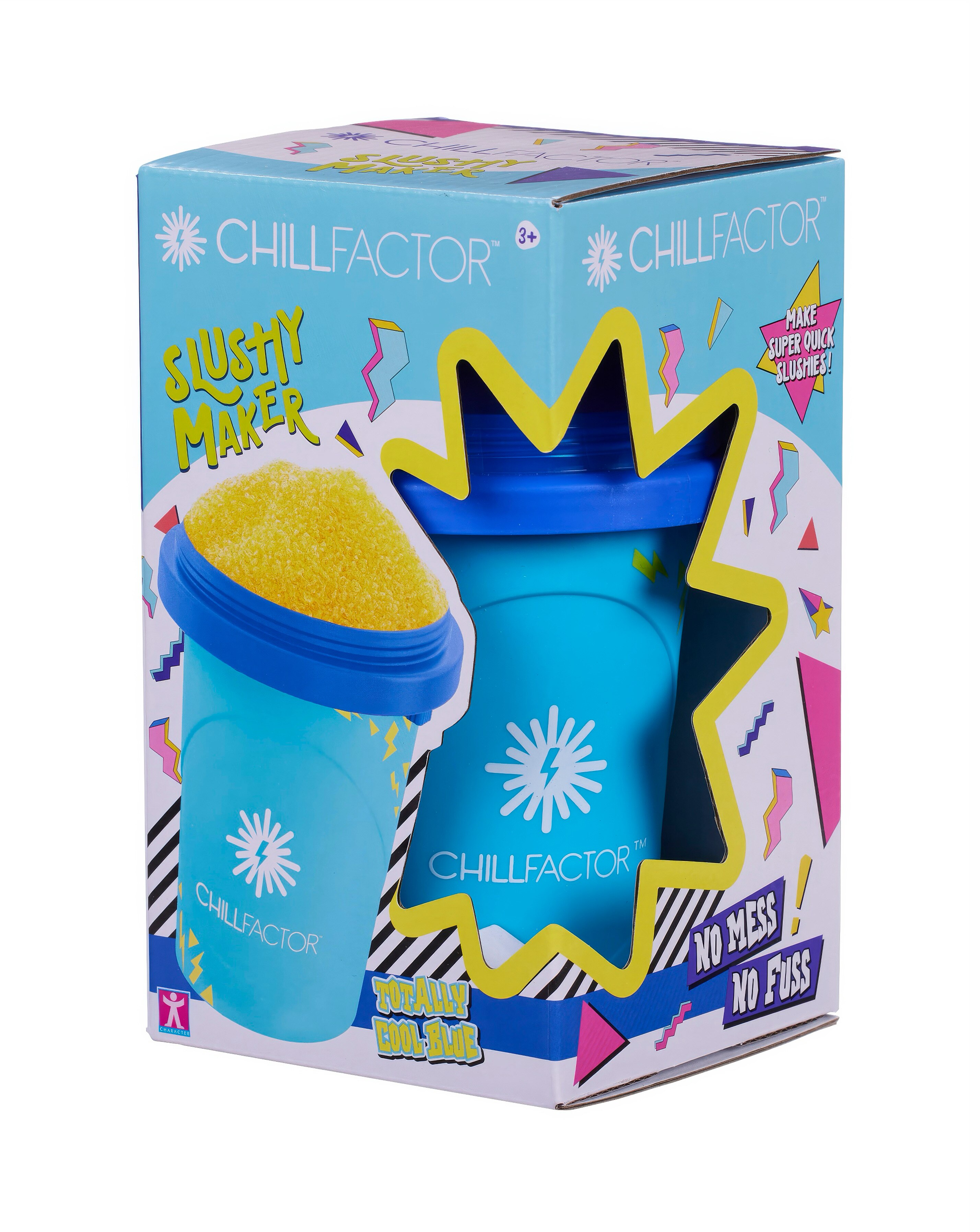 Chillfactor Slushy Maker Colour Shock - Totally Cool Blue 1 Chillfactor Slushy Maker Colour Shock - Totally Cool Blue