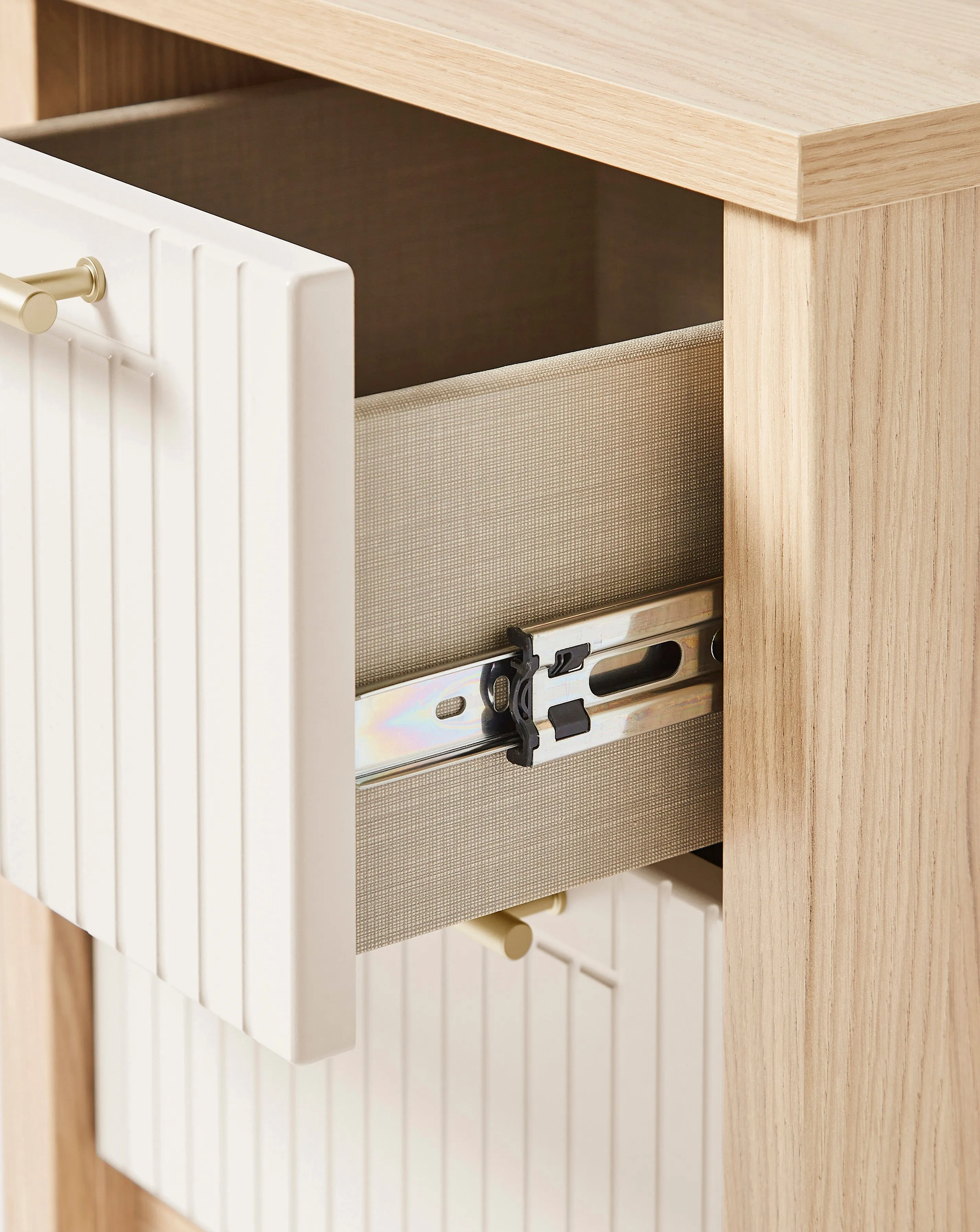 Peyton Ready Assembled 2 Drawer Bedside Chest 2 Peyton Ready Assembled 2 Drawer Bedside Chest