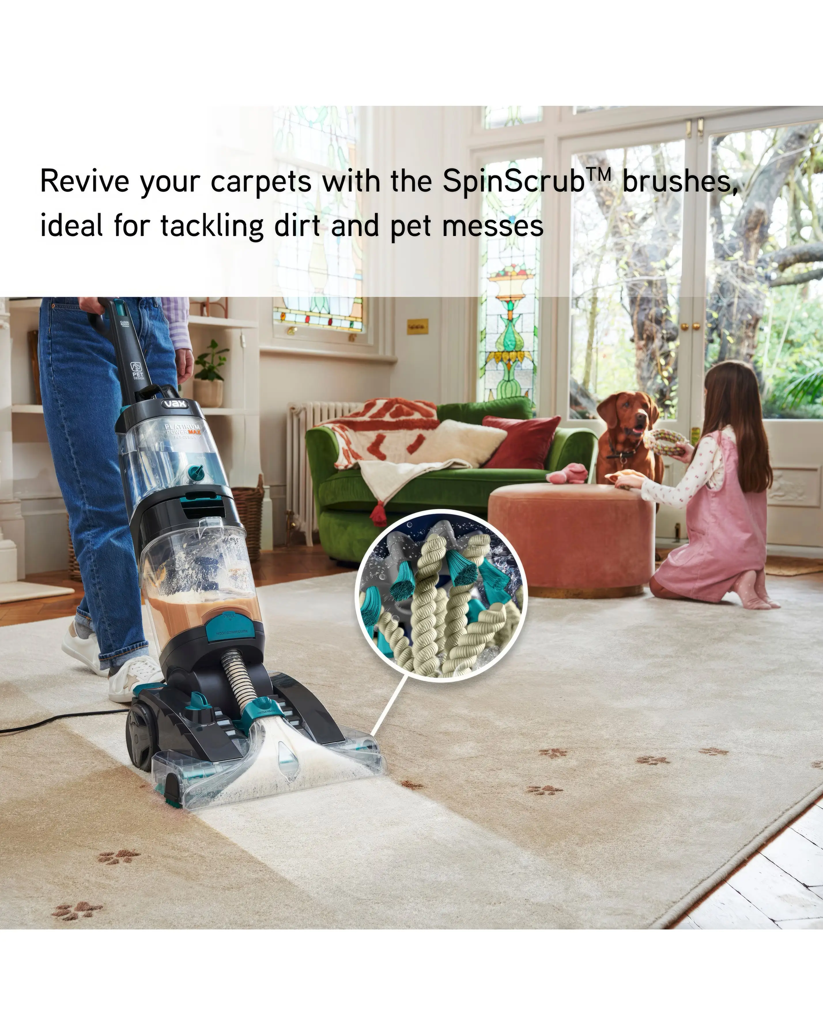 Vax Platinum Power Max Pet-Design Carpet Washer 3 Vax Platinum Power Max Pet-Design Carpet Washer