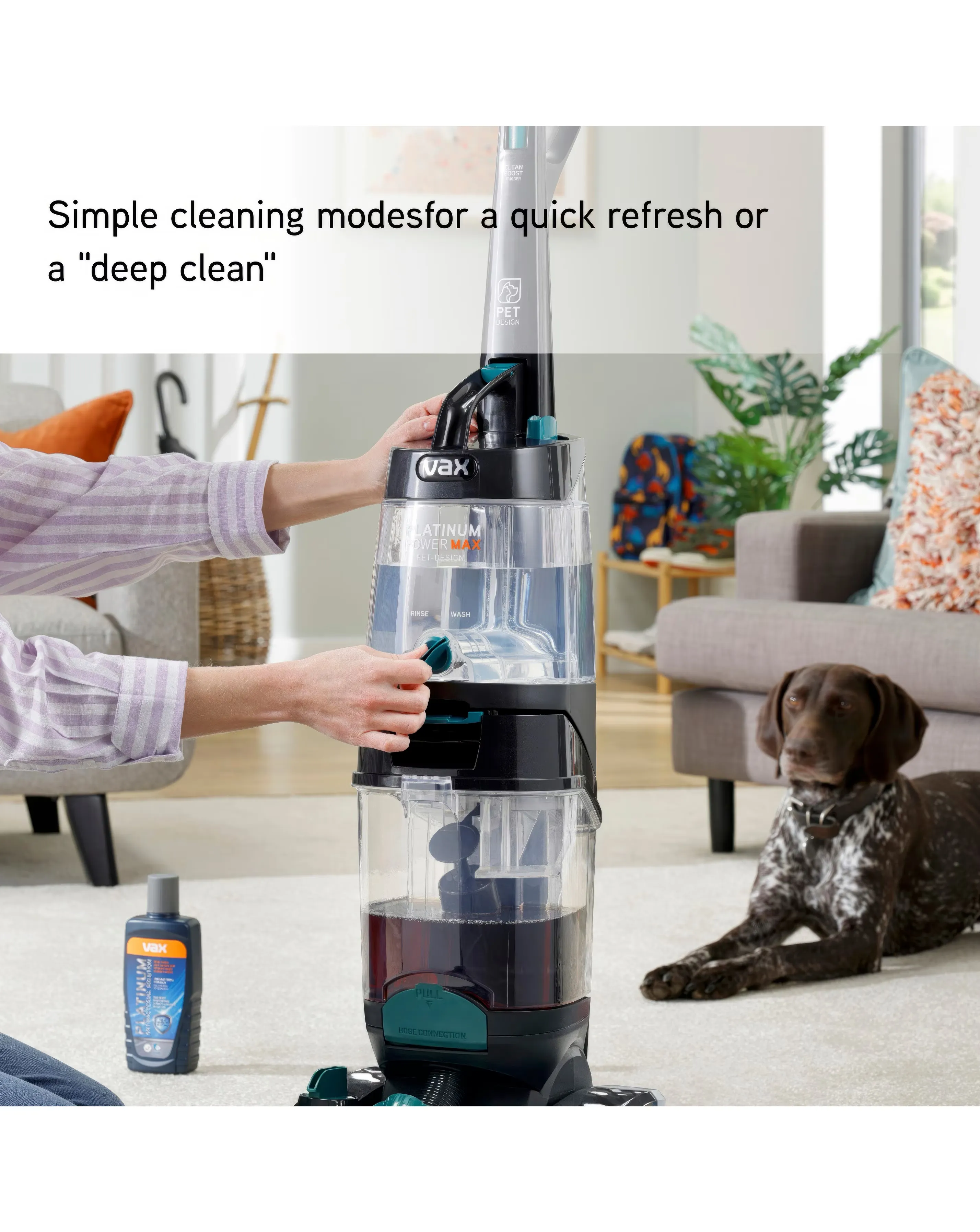 Vax Platinum Power Max Pet-Design Carpet Washer 6 Vax Platinum Power Max Pet-Design Carpet Washer