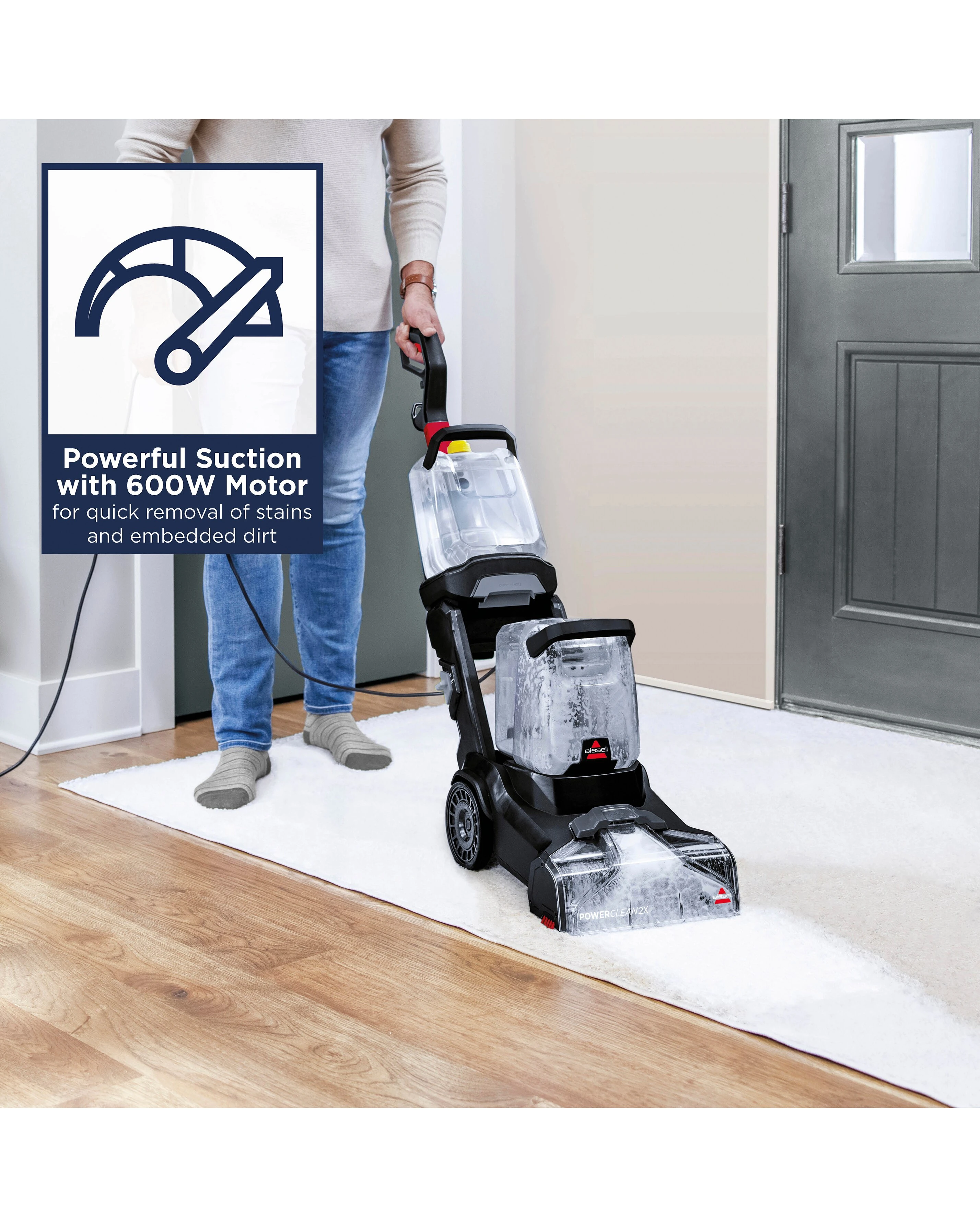 BISSELL 3112E PowerClean 2x Carpet Cleaner 2 BISSELL 3112E PowerClean 2x Carpet Cleaner