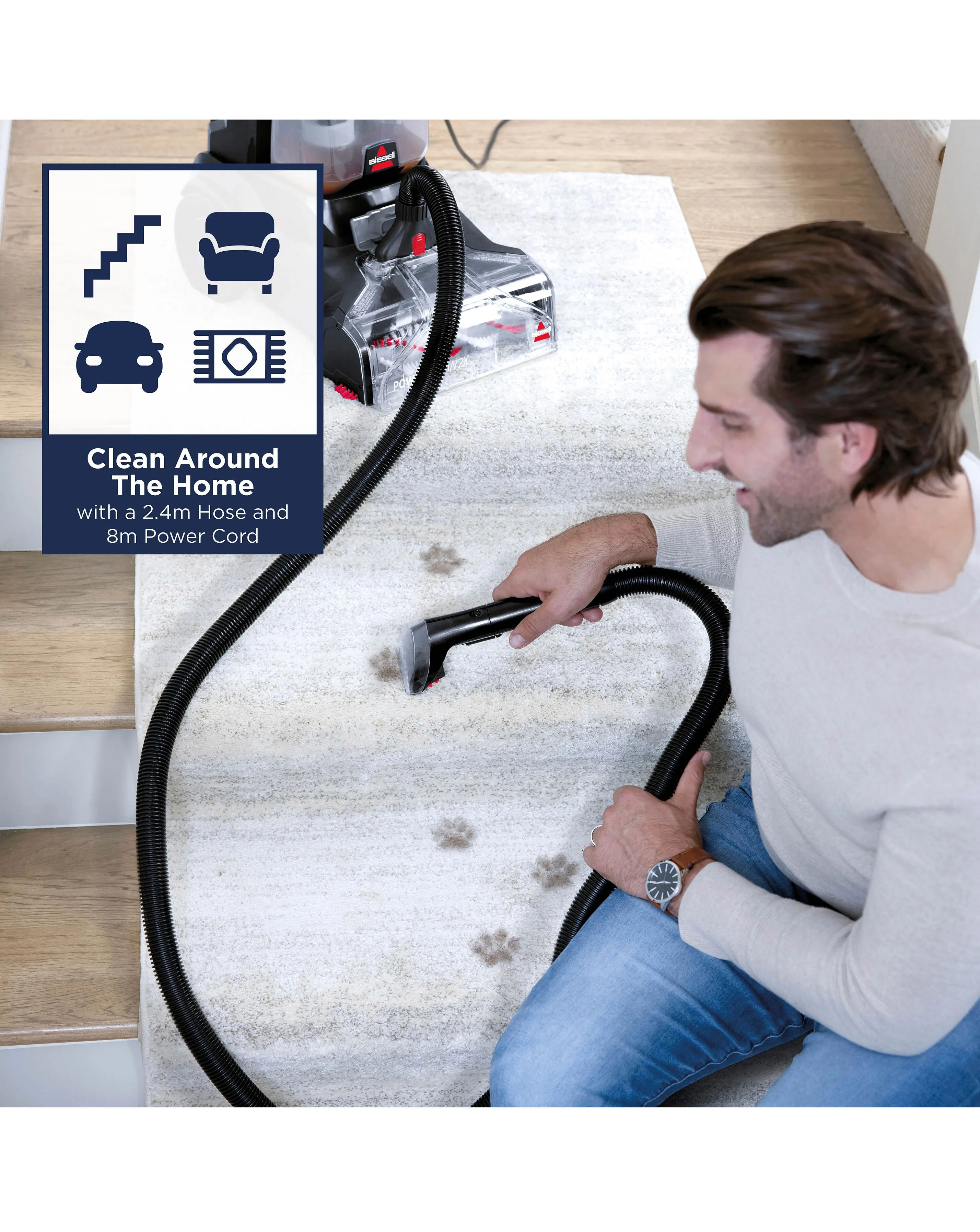 BISSELL 3112E PowerClean 2x Carpet Cleaner 3 BISSELL 3112E PowerClean 2x Carpet Cleaner