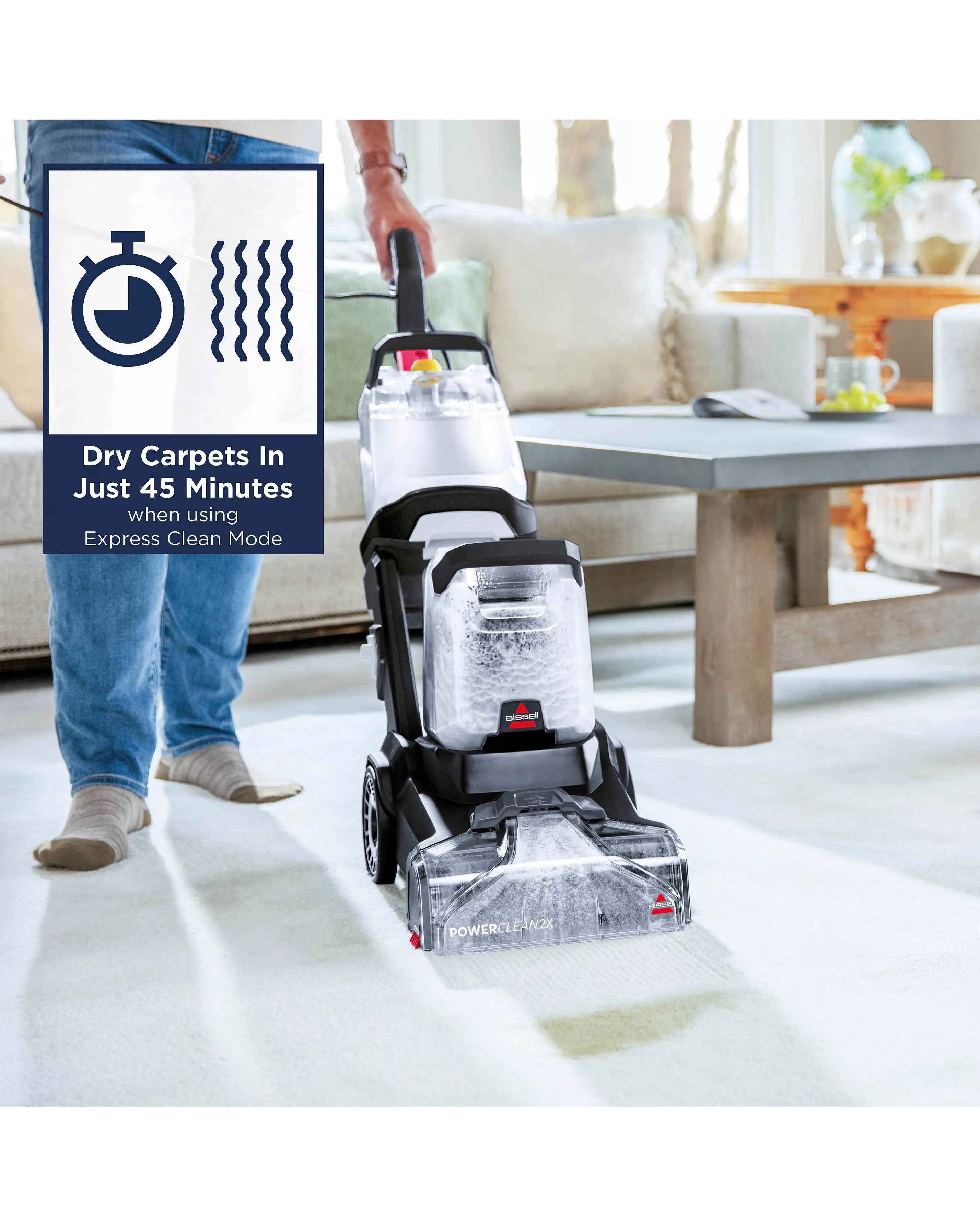 BISSELL 3112E PowerClean 2x Carpet Cleaner 4 BISSELL 3112E PowerClean 2x Carpet Cleaner