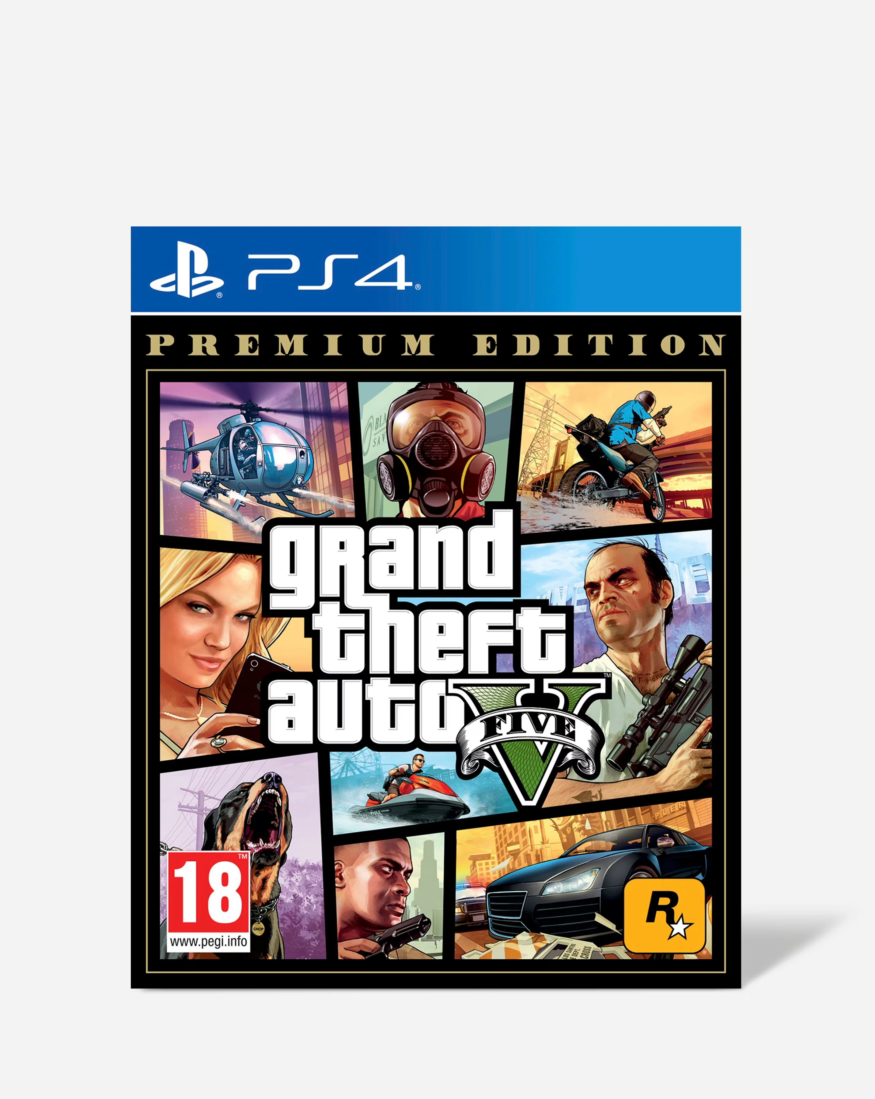 Grand Theft Auto V Premium Edition (PS4) 1 Grand Theft Auto V Premium Edition (PS4)
