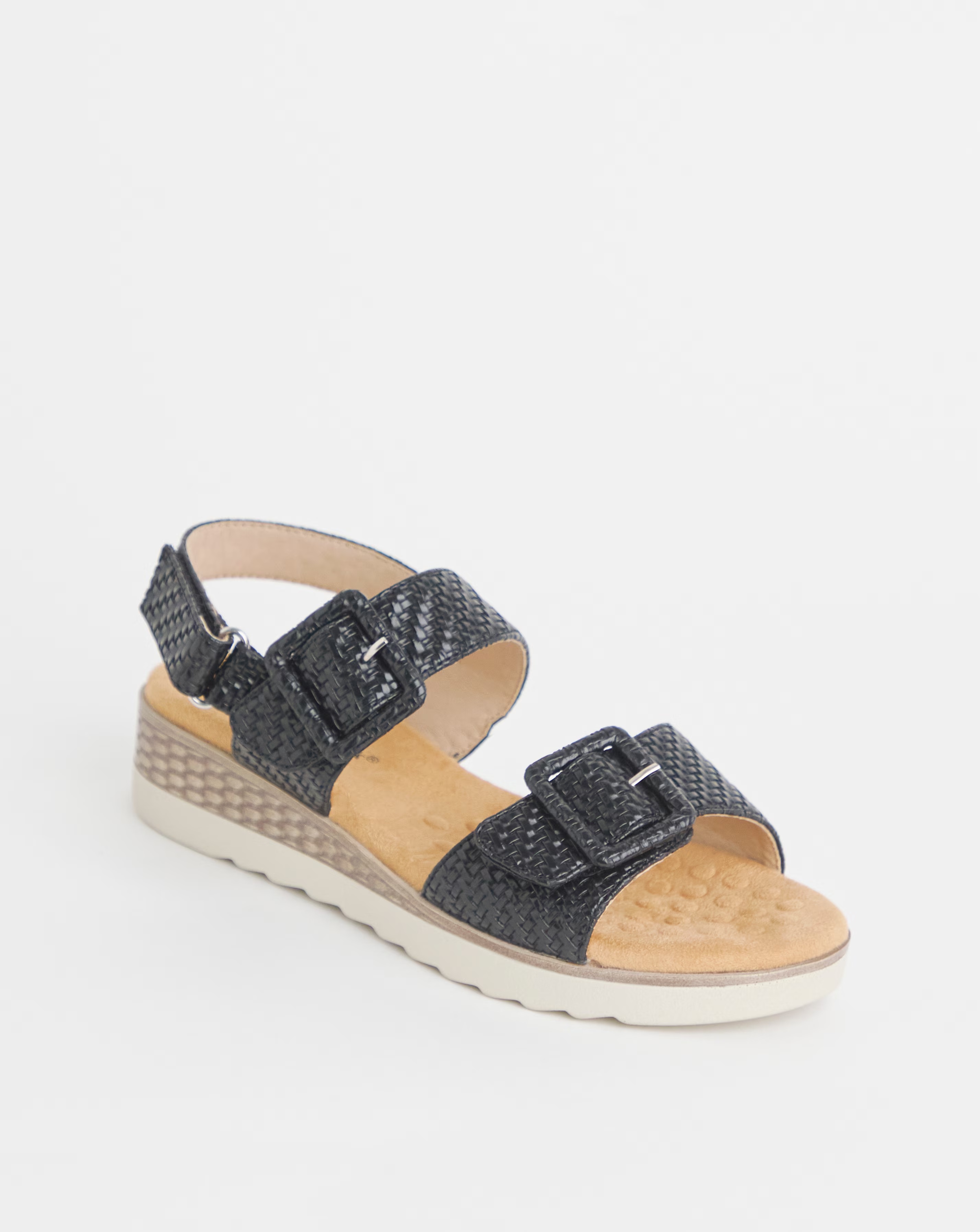 Cushion Walk Touch & Close Buckle Sandal E Fit 2 Cushion Walk Touch & Close Buckle Sandal E Fit