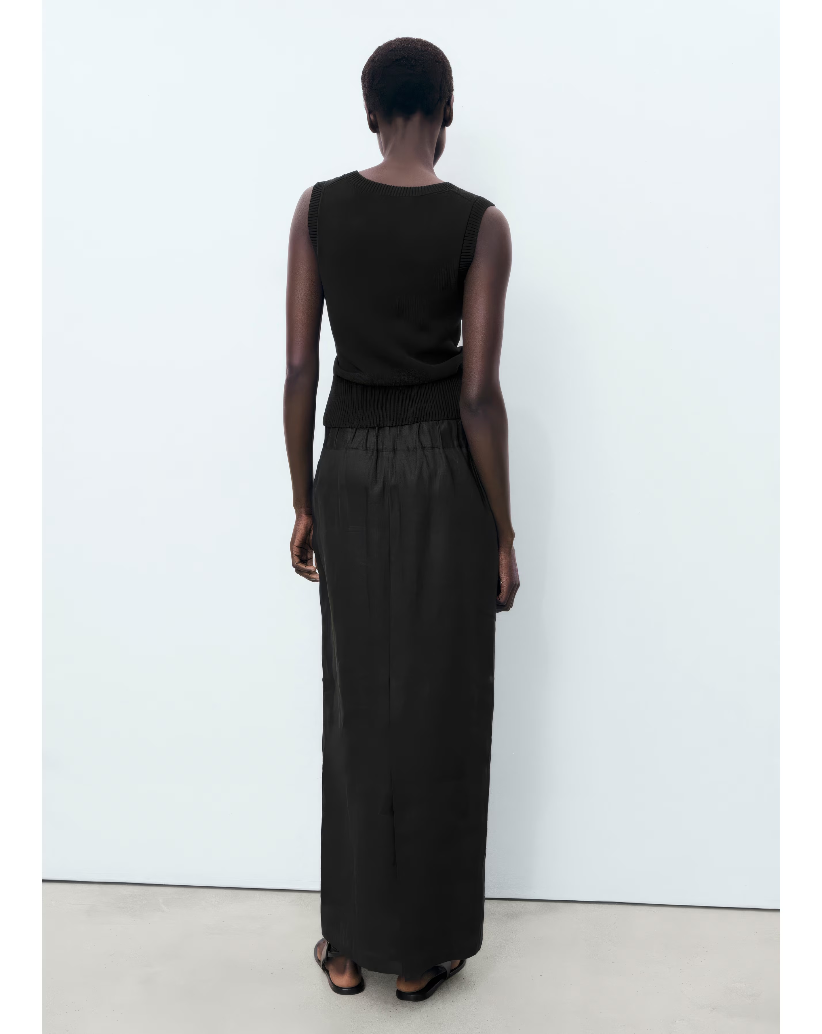 Mango Midi Satin Skirt 3 Mango Midi Satin Skirt