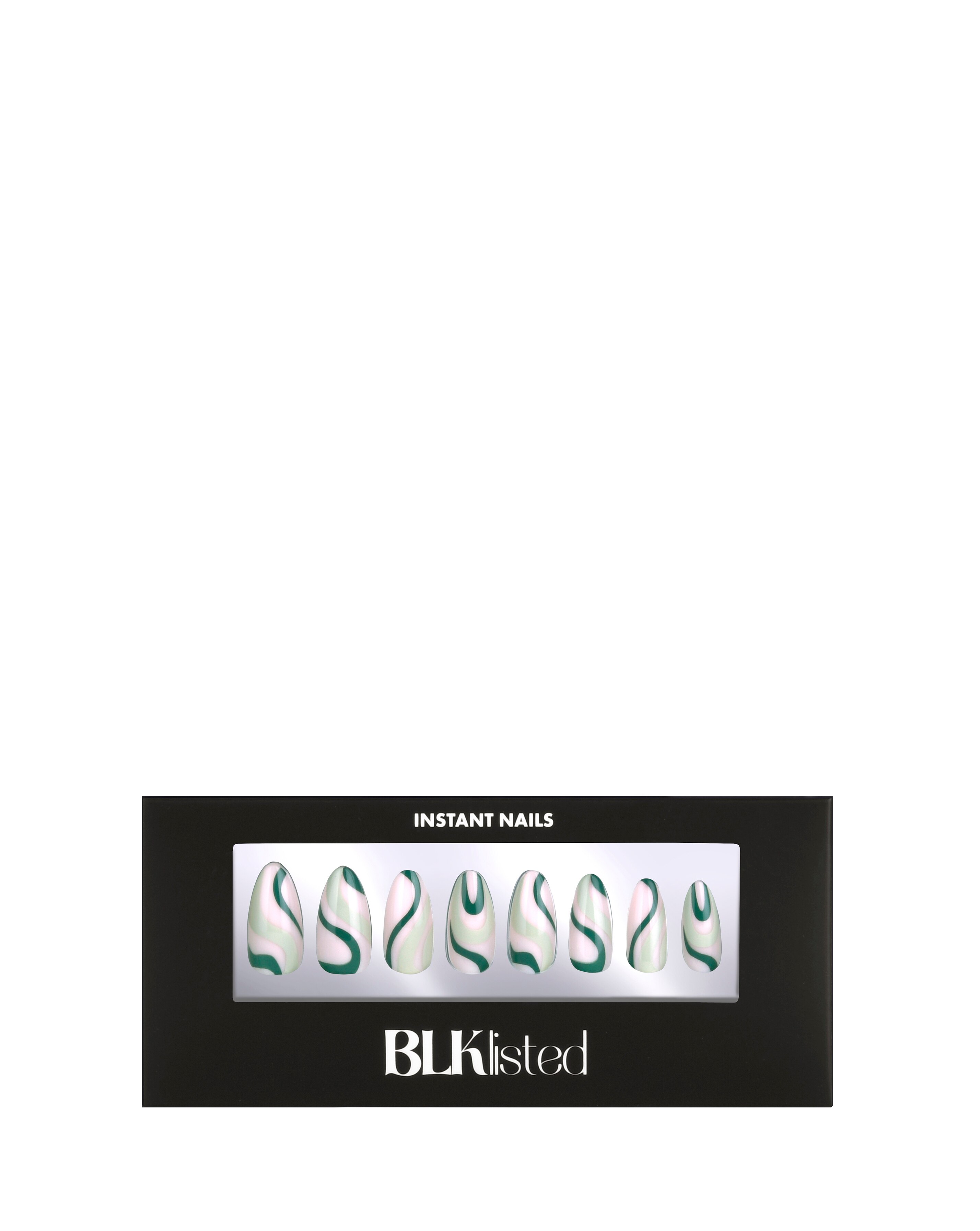 BLK Listed Instant Acrylic Nails, Swerve It