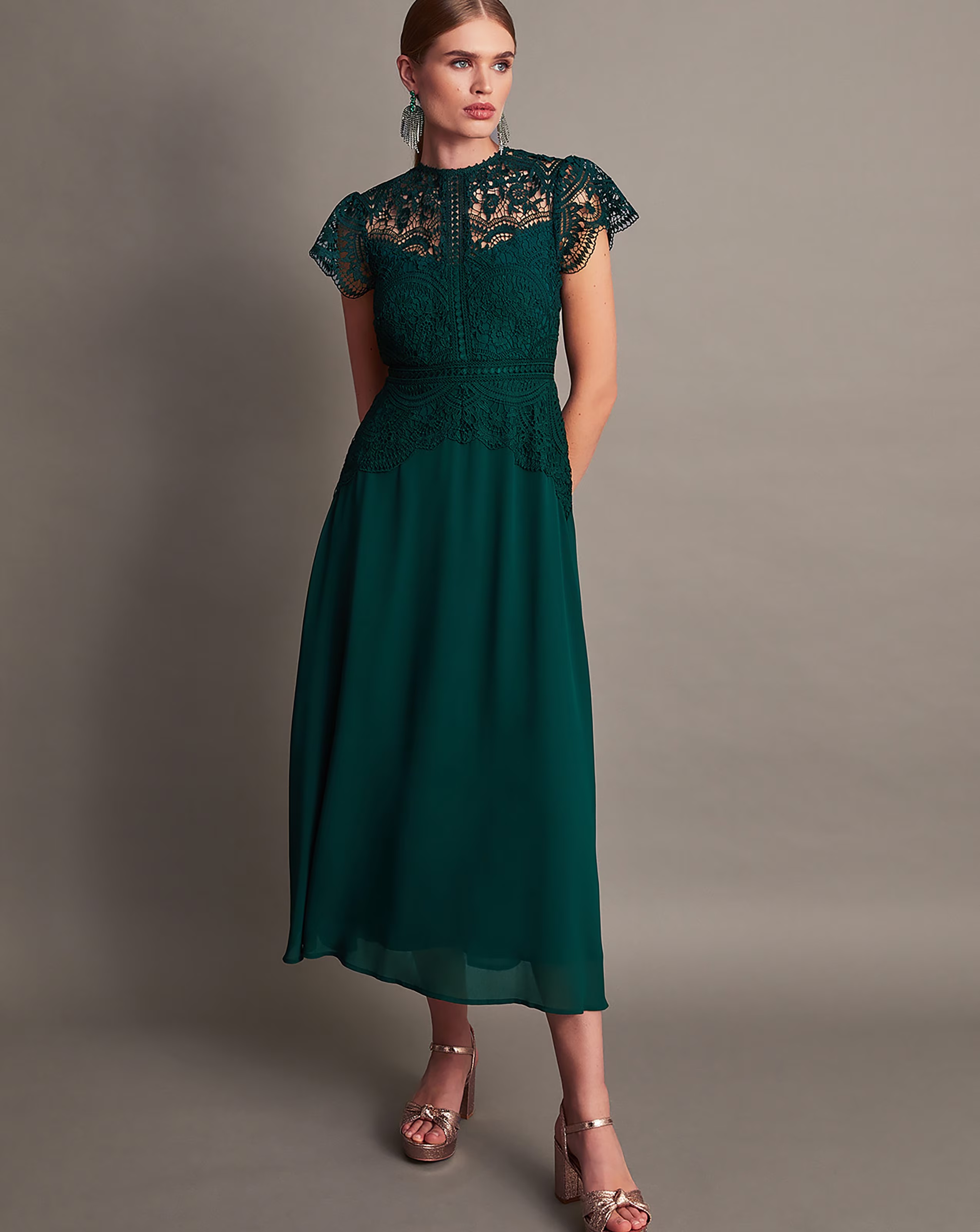 Monsoon Monica Lace Midi Dress 1 Monsoon Monica Lace Midi Dress