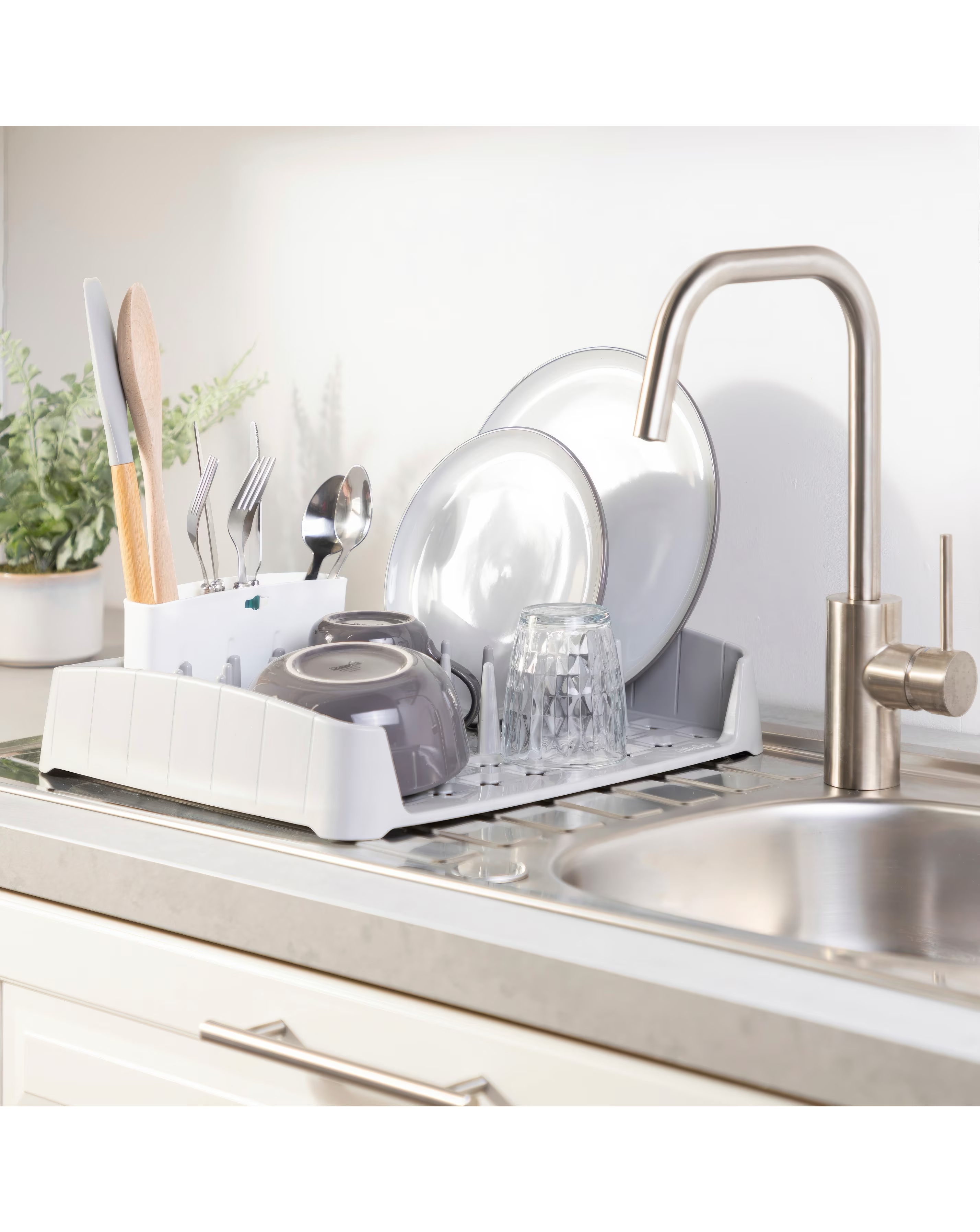 Minky Grey Kitchen Caddy Bundle 2 Minky Grey Kitchen Caddy Bundle
