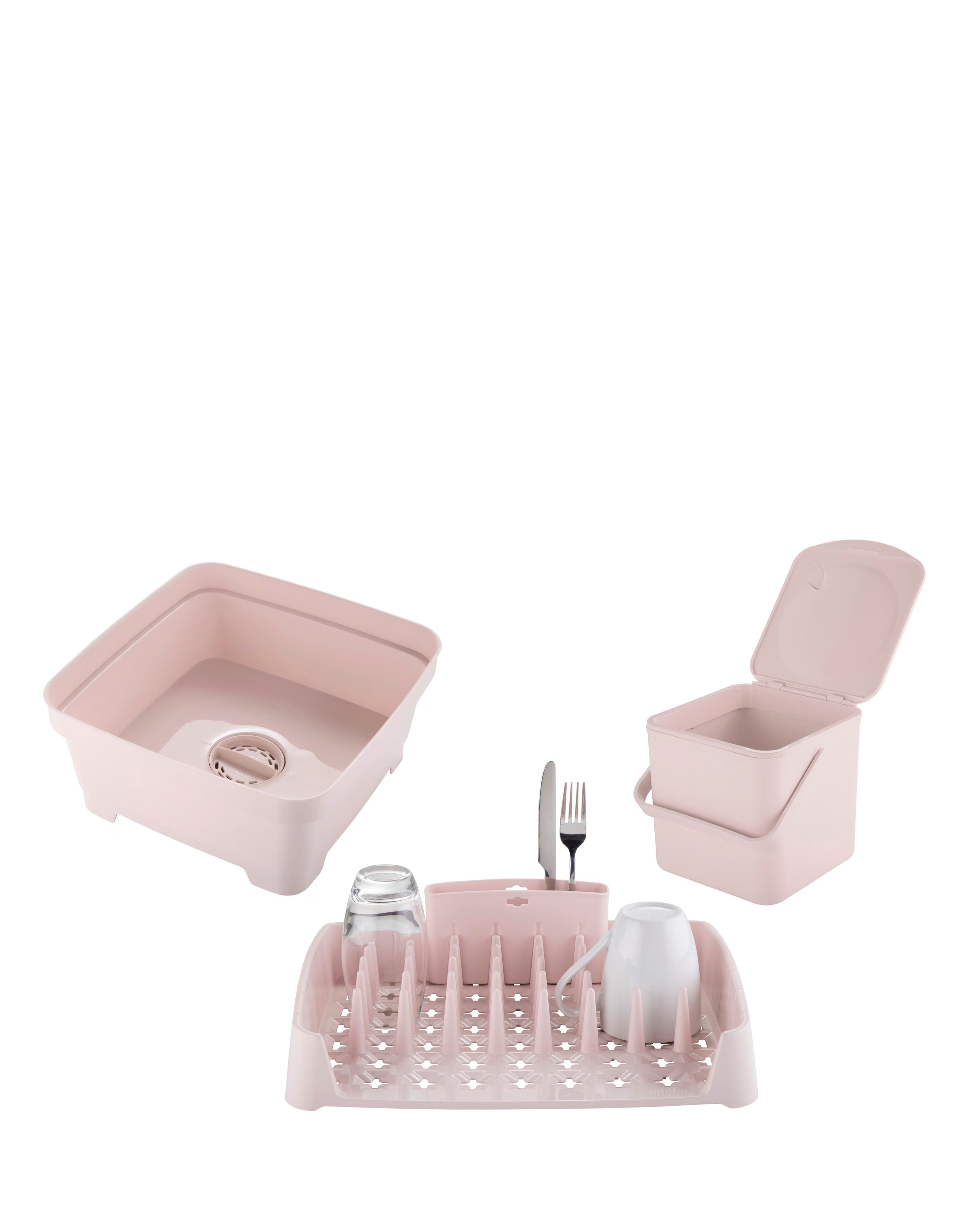 Minky Pink Kitchen Caddy Bundle