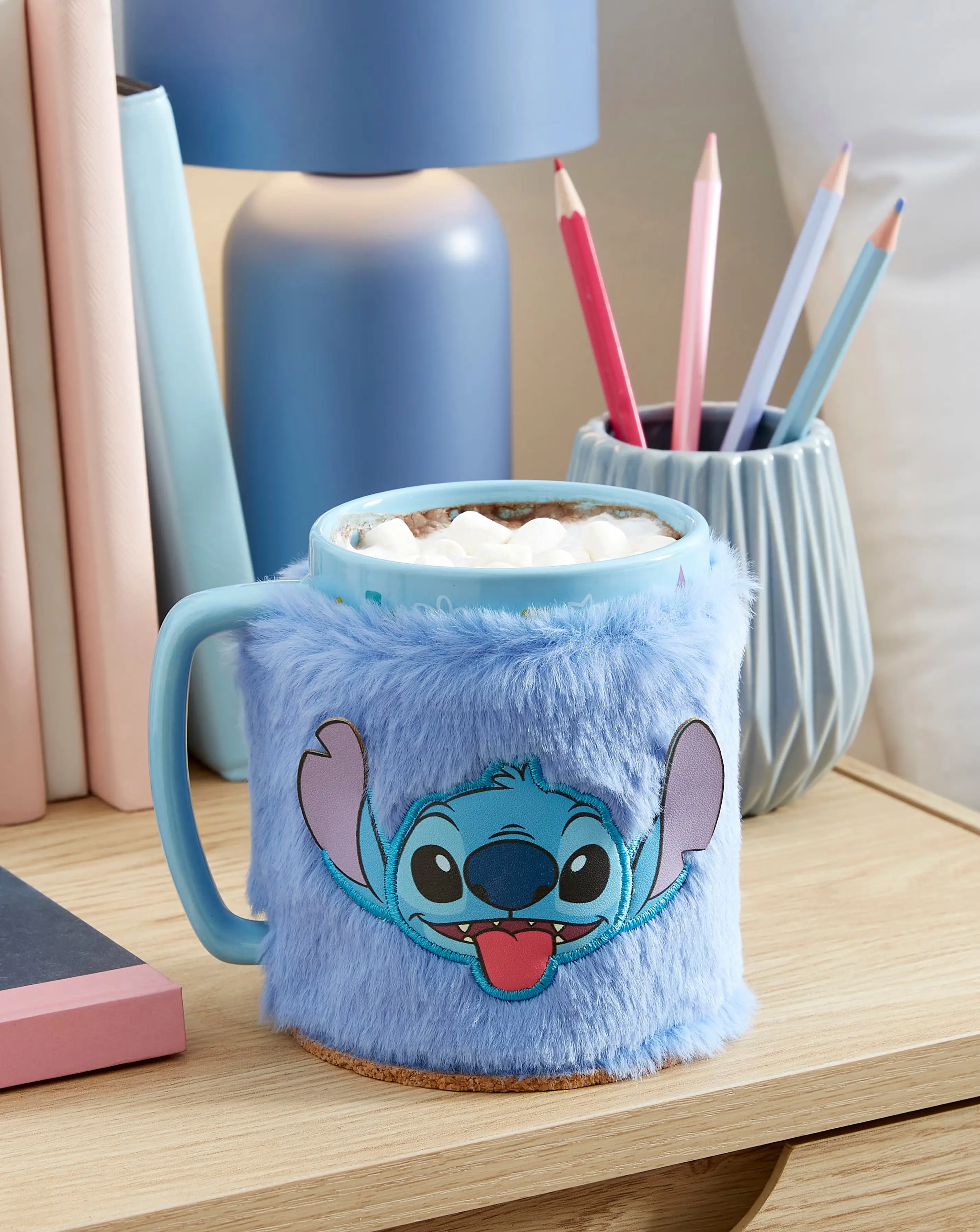 Lilo & Stitch Face Fuzzy Mug 1 Lilo & Stitch Face Fuzzy Mug