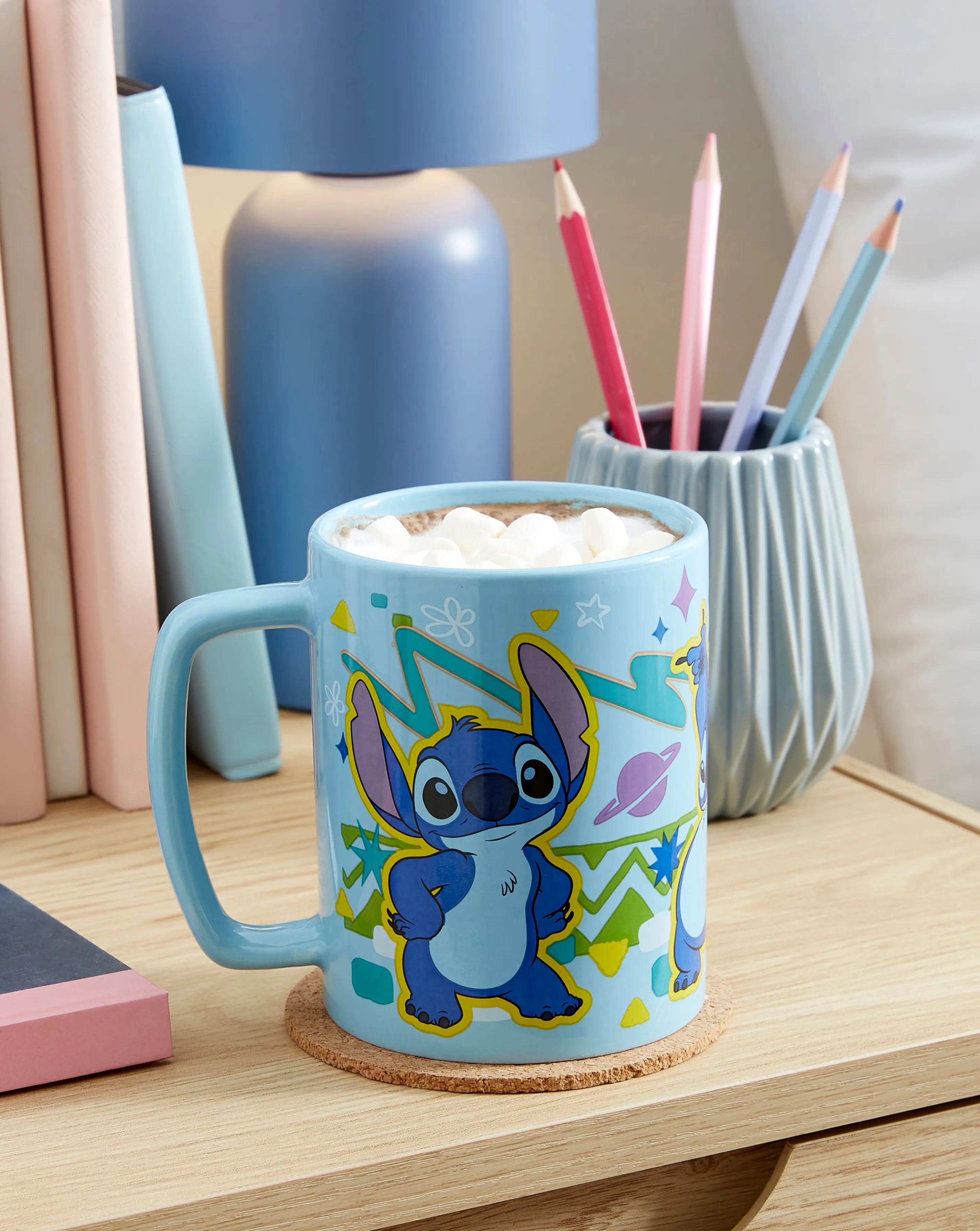 Lilo & Stitch Face Fuzzy Mug 2 Lilo & Stitch Face Fuzzy Mug
