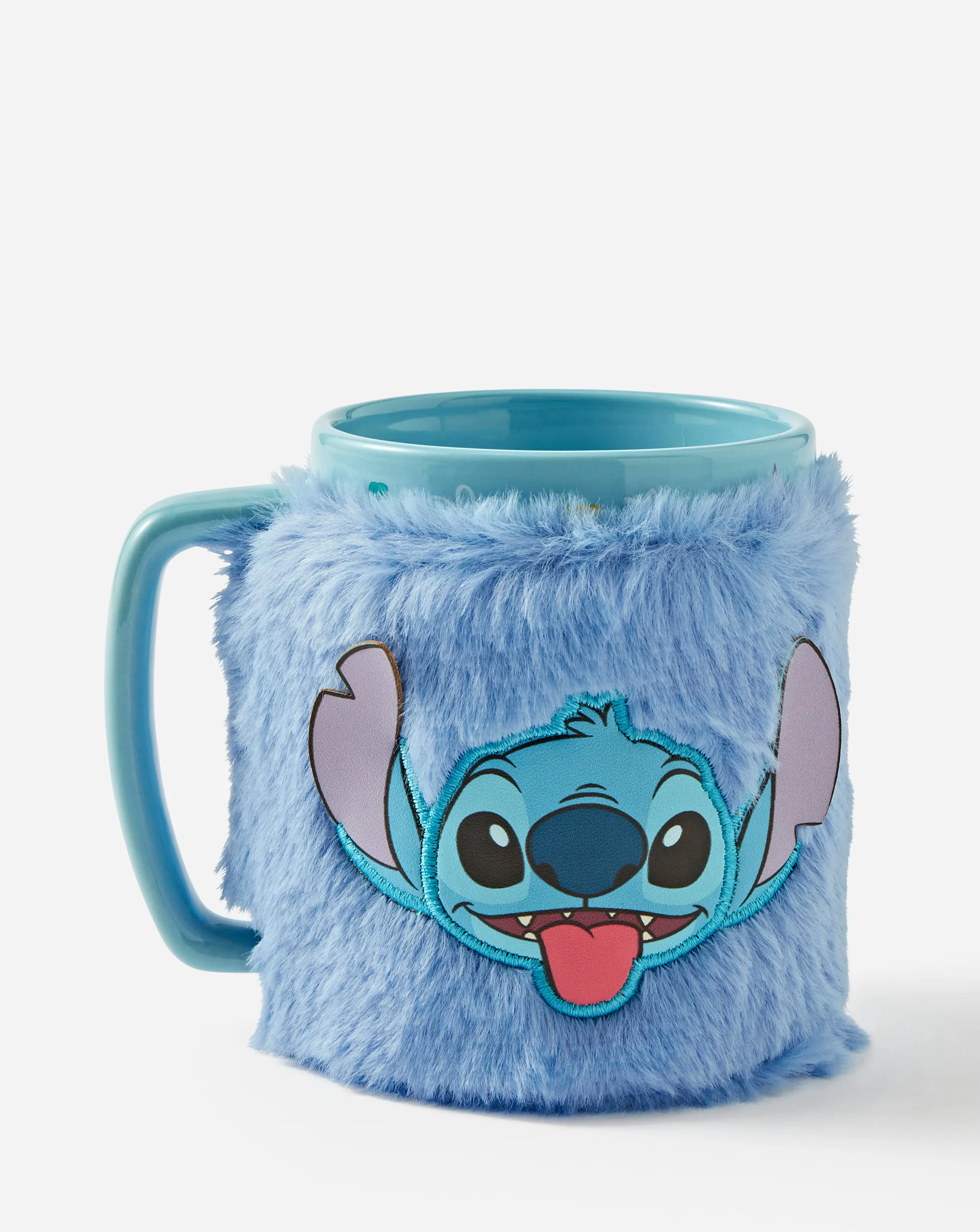 Lilo & Stitch Face Fuzzy Mug 4 Lilo & Stitch Face Fuzzy Mug