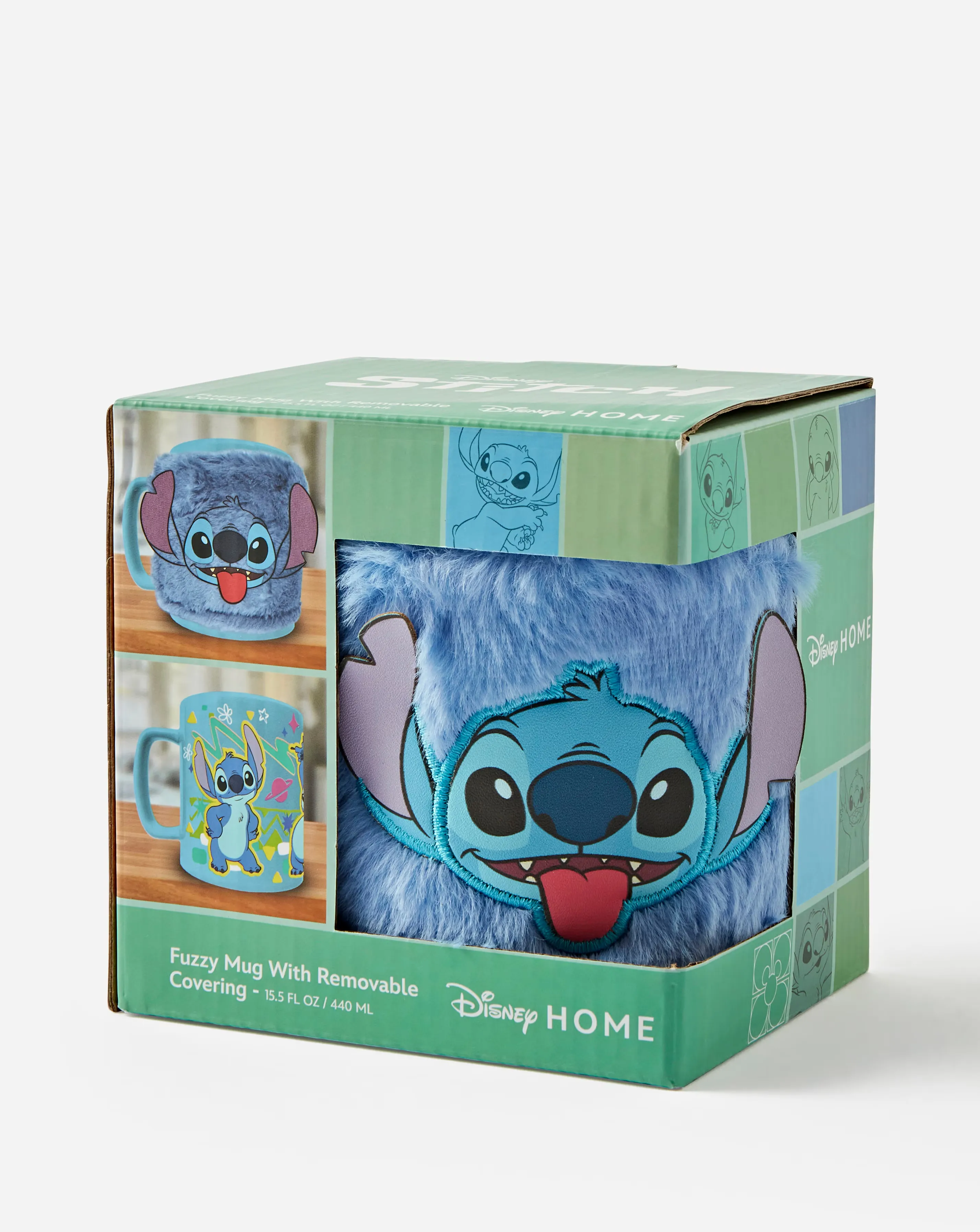 Lilo & Stitch Face Fuzzy Mug 5 Lilo & Stitch Face Fuzzy Mug