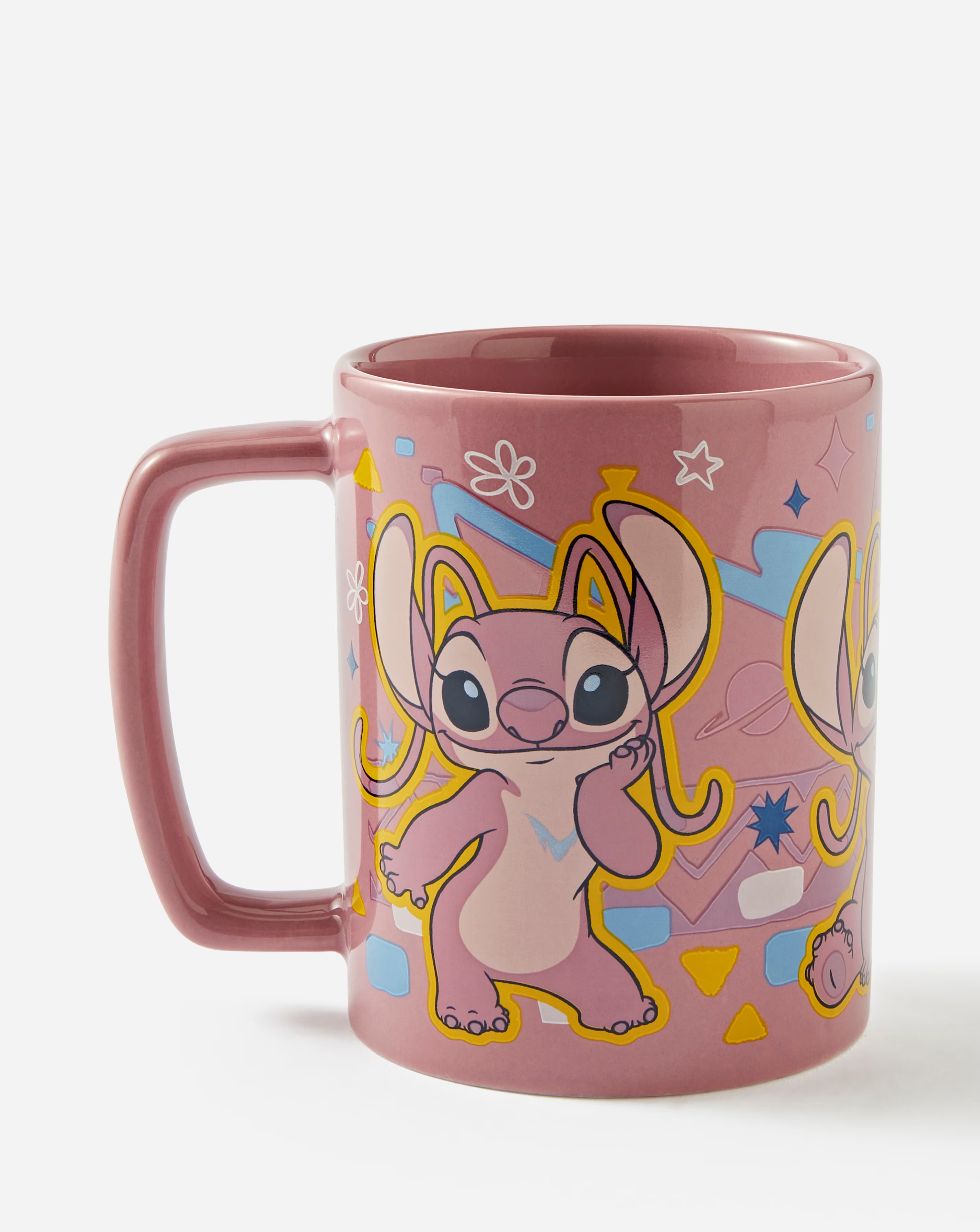 Lilo & Stitch Angel Face Fuzzy Mug 3 Lilo & Stitch Angel Face Fuzzy Mug