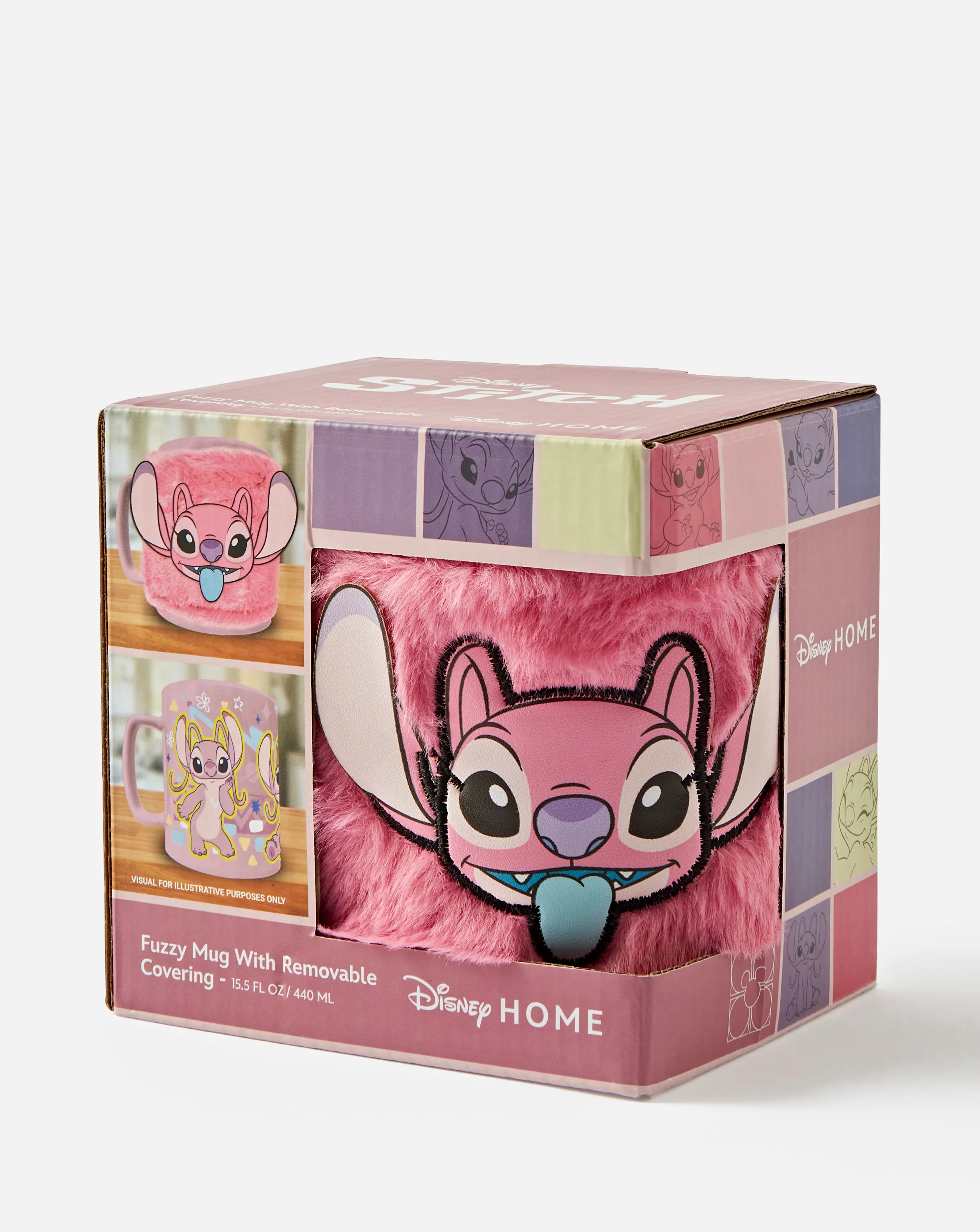Lilo & Stitch Angel Face Fuzzy Mug 4 Lilo & Stitch Angel Face Fuzzy Mug