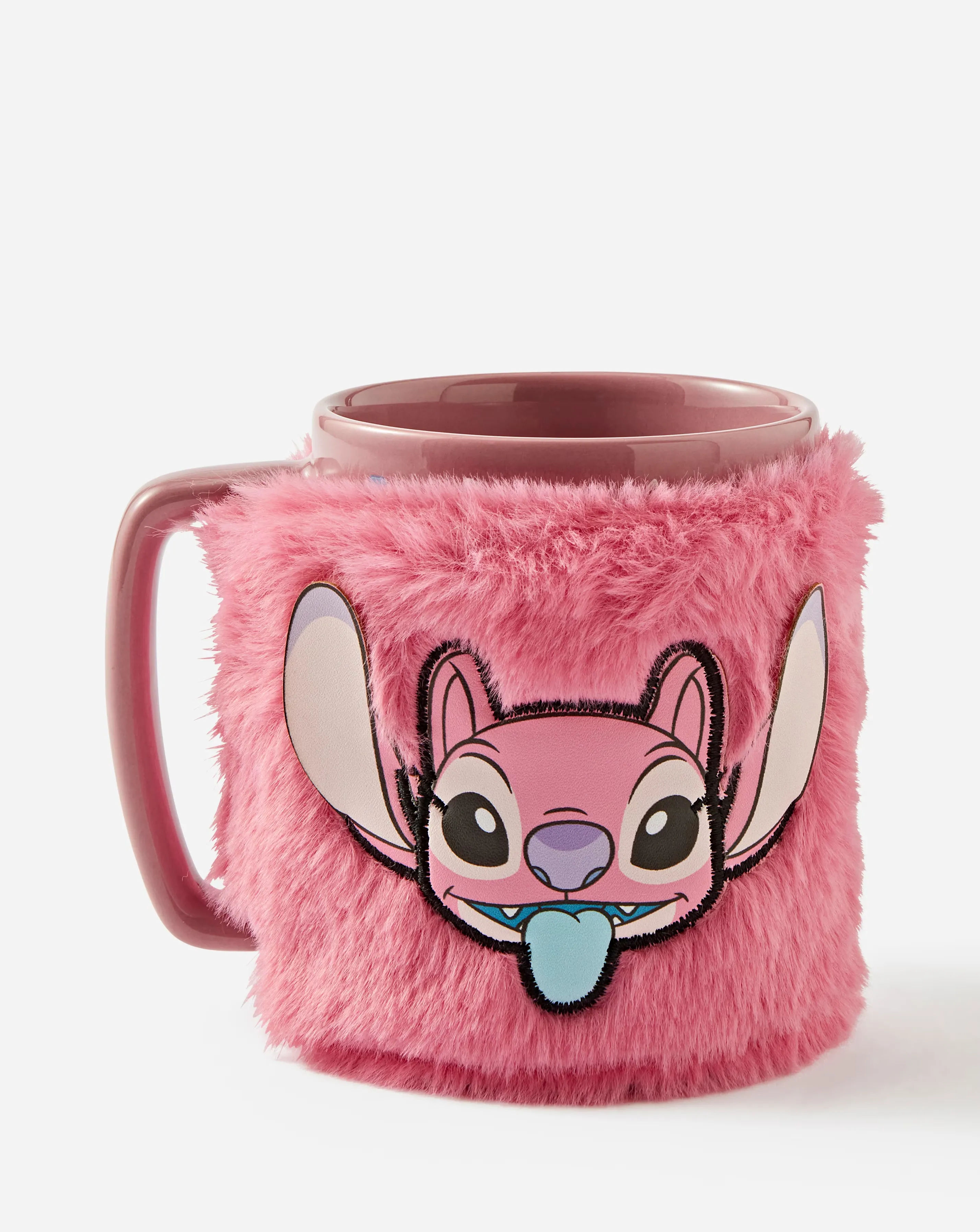 Lilo & Stitch Angel Face Fuzzy Mug 5 Lilo & Stitch Angel Face Fuzzy Mug