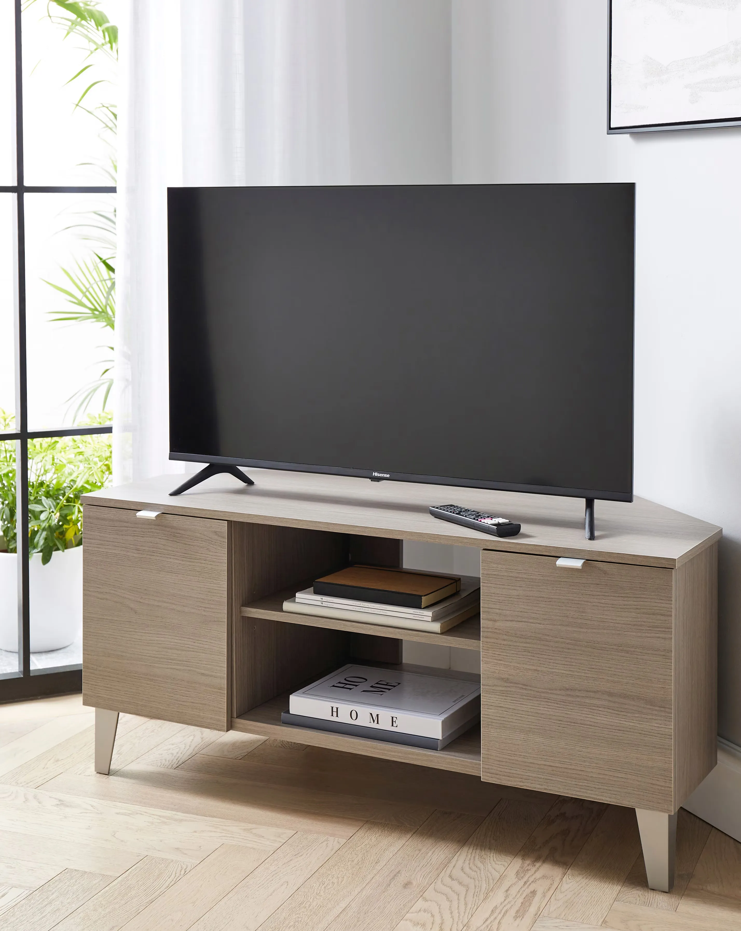 Cameron Ready Assembled Corner TV Unit 1 Cameron Ready Assembled Corner TV Unit