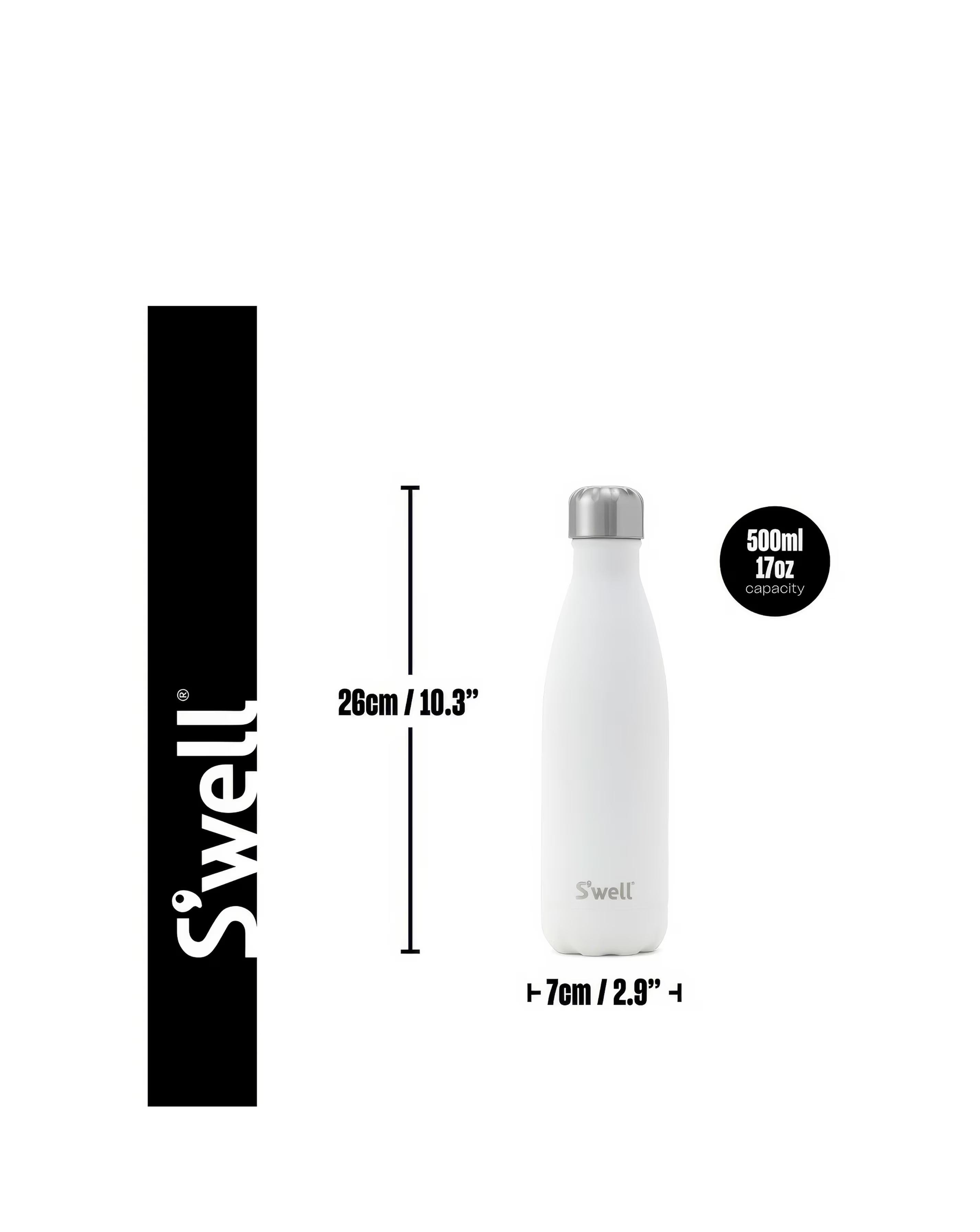 S'well 500ml Water Bottle Moonstone 9 S'well 500ml Water Bottle Moonstone