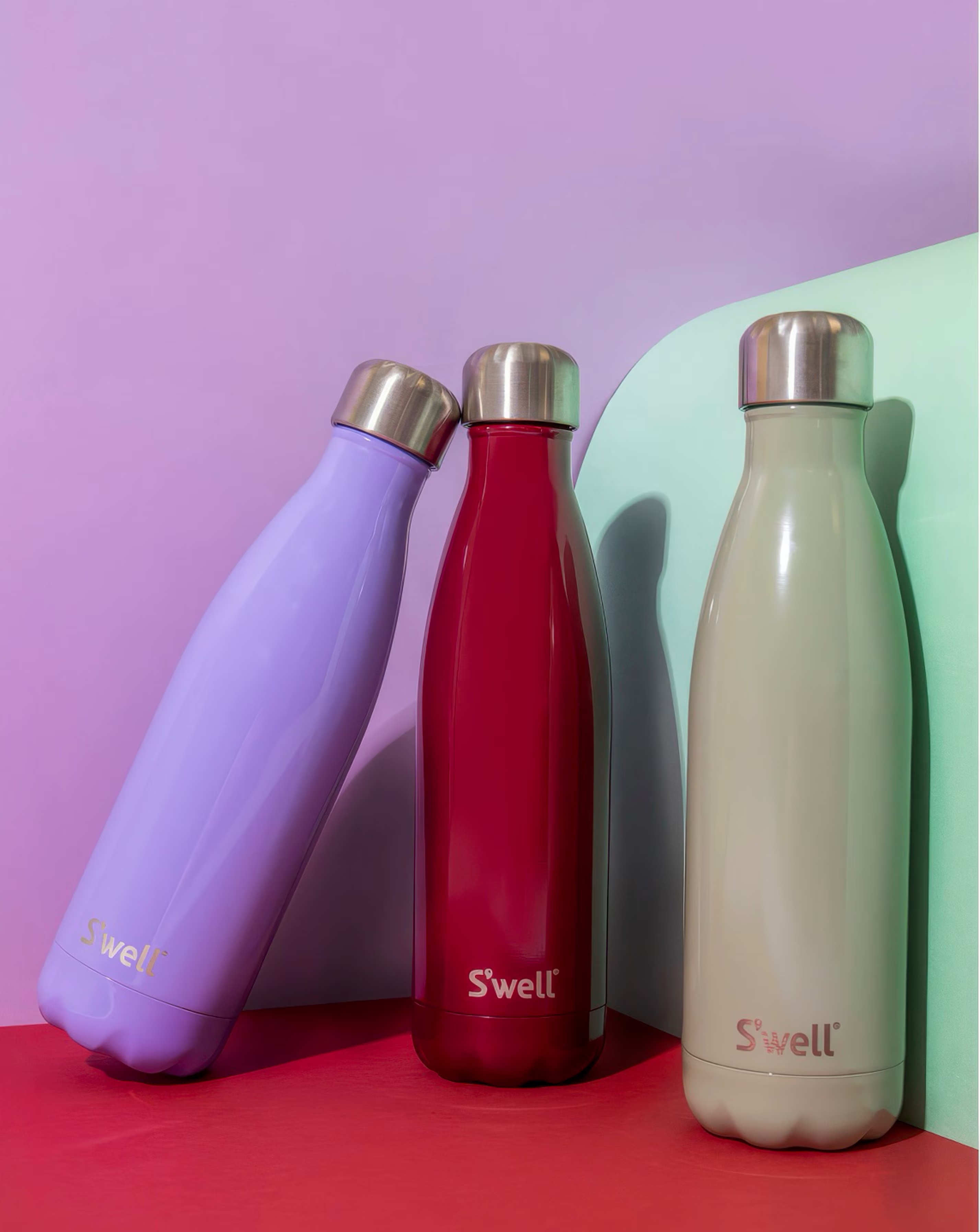 S'well 500ml Water Bottle Lavender 3 S'well 500ml Water Bottle Lavender
