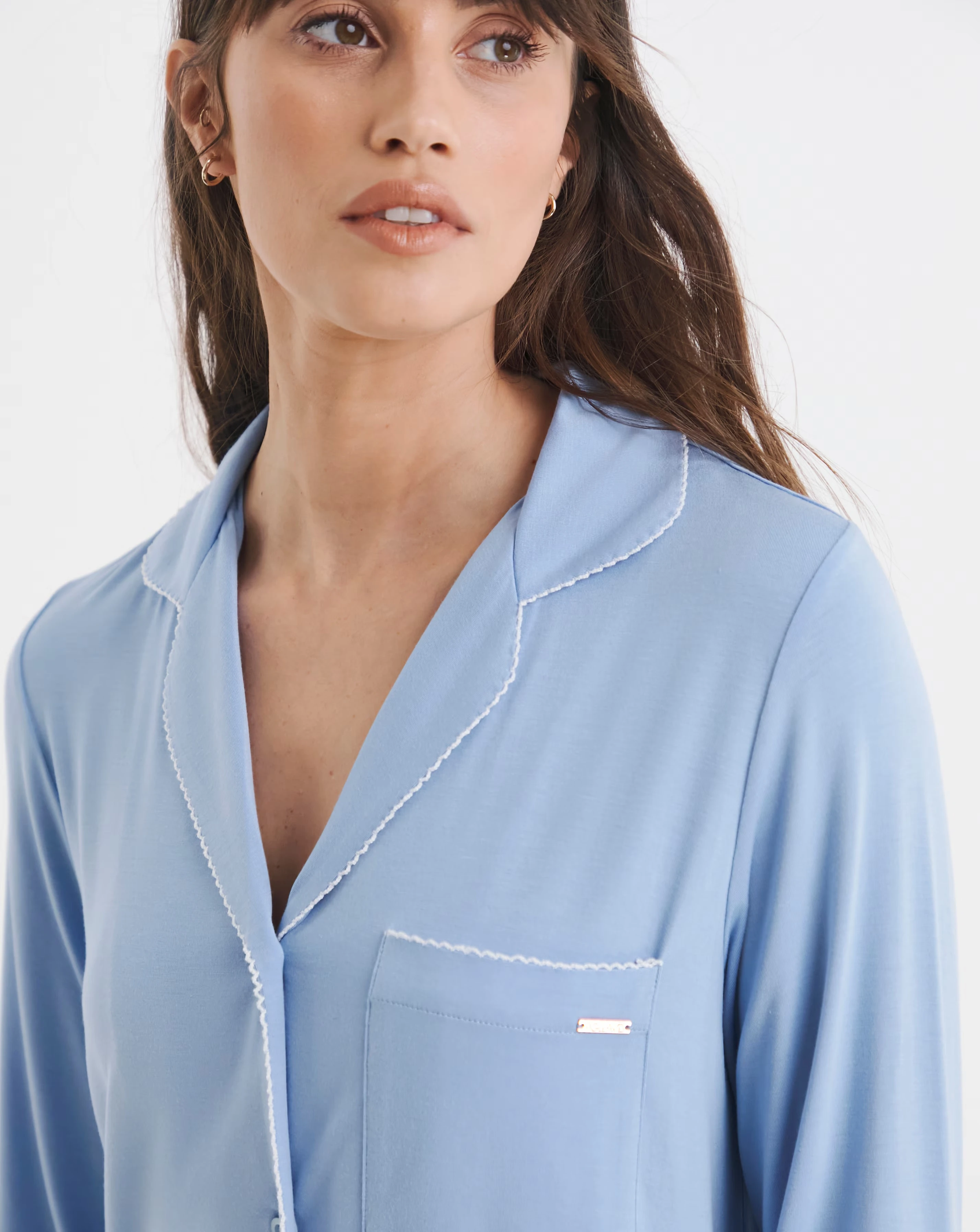 Figleaves Picot Trim Night Shirt 3 Figleaves Picot Trim Night Shirt