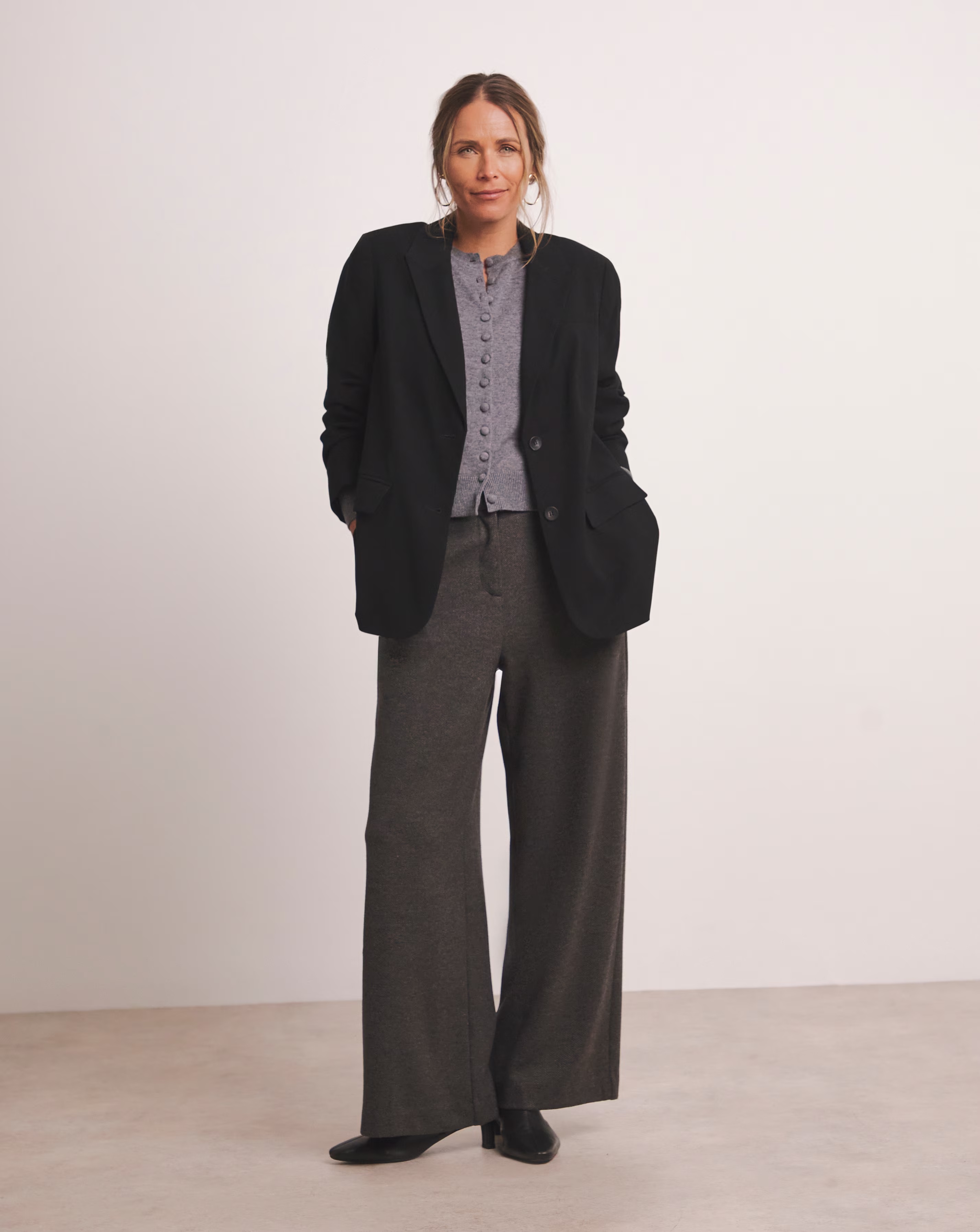 Anthology Black Relaxed Blazer
