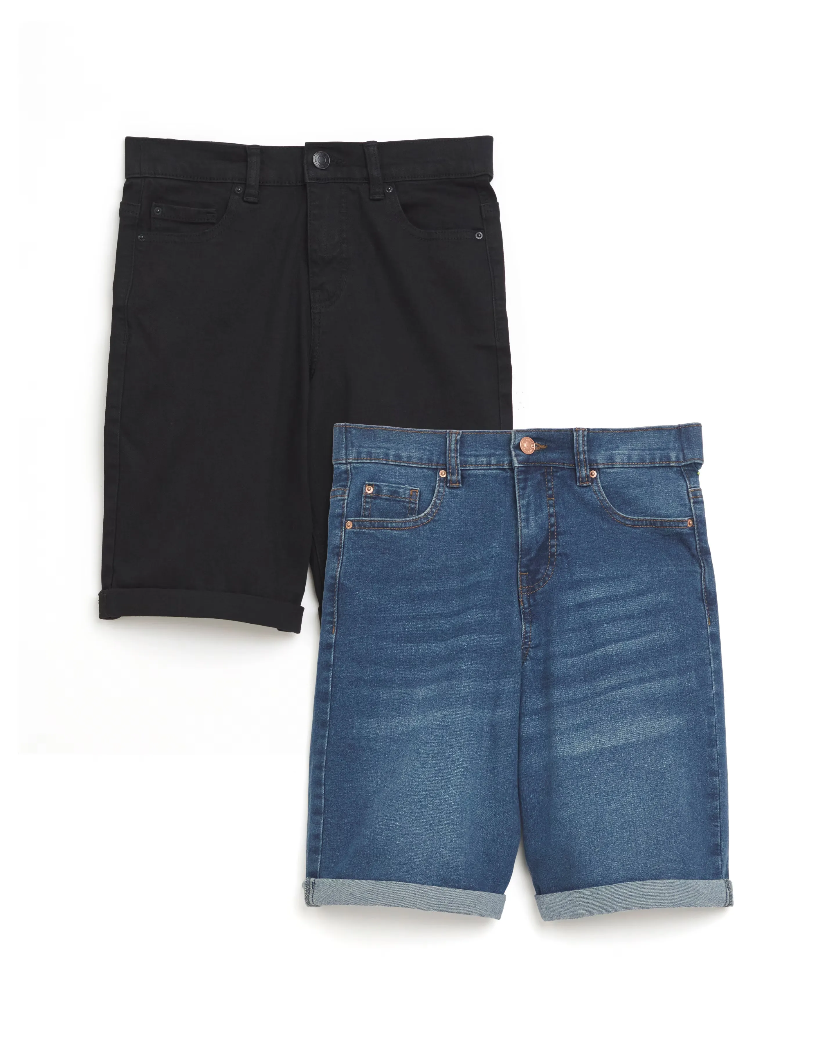2 Pack 24/7 Knee Shorts 5 2 Pack 24/7 Knee Shorts