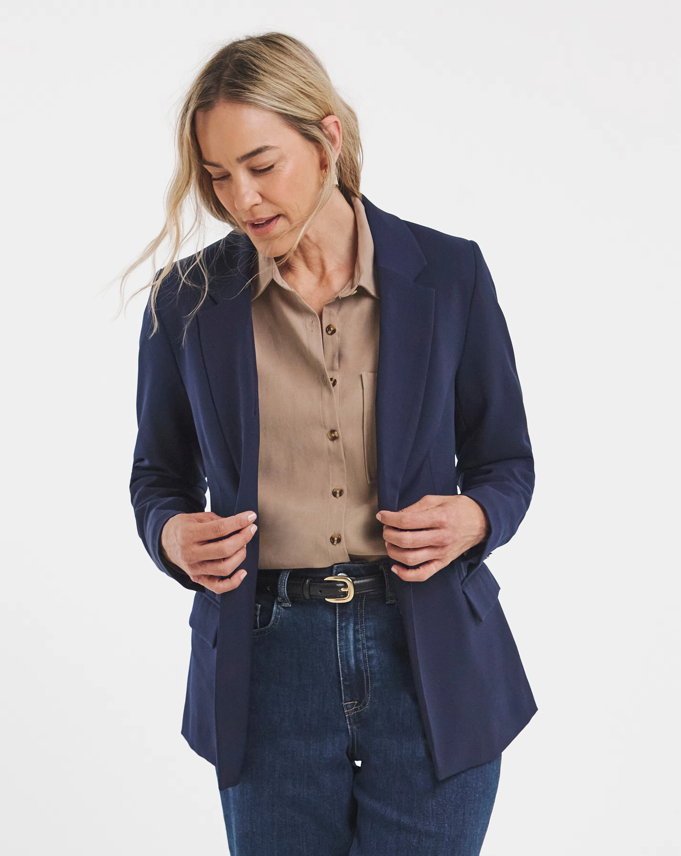 Tailored Single Breasted Blazer 1 Tailored Single Breasted Blazer