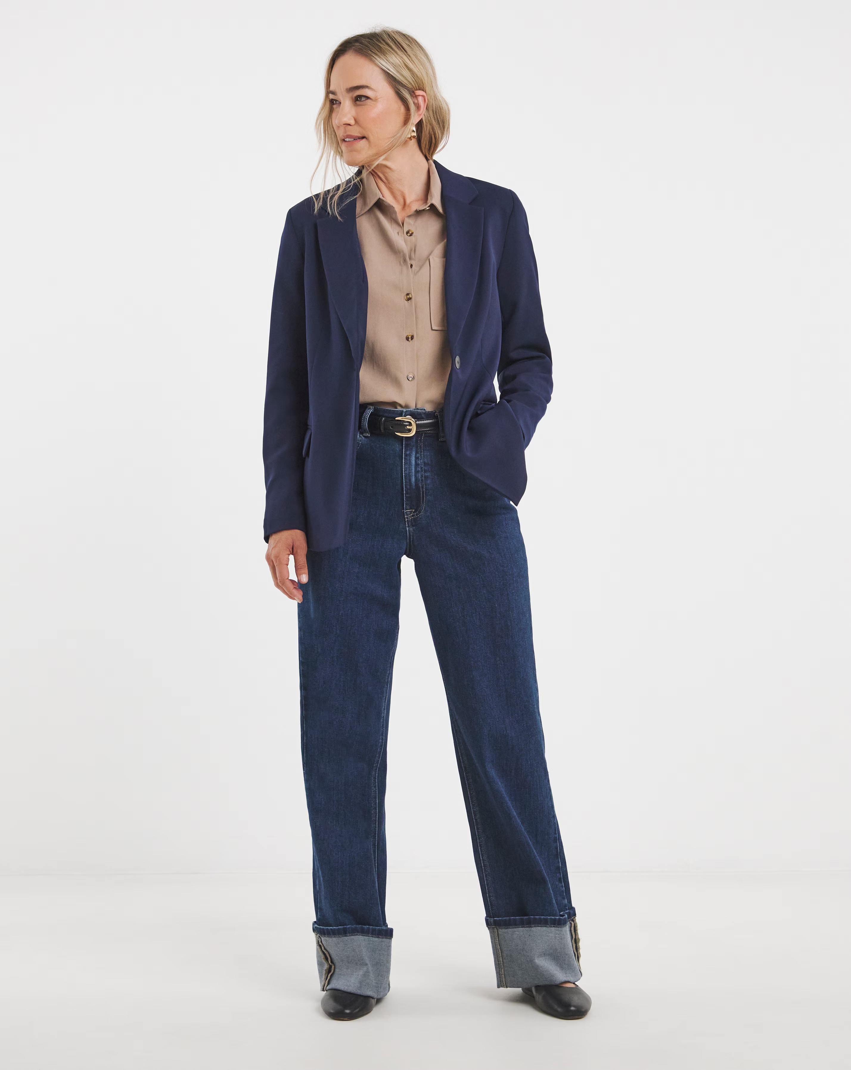 Tailored Single Breasted Blazer 3 Tailored Single Breasted Blazer