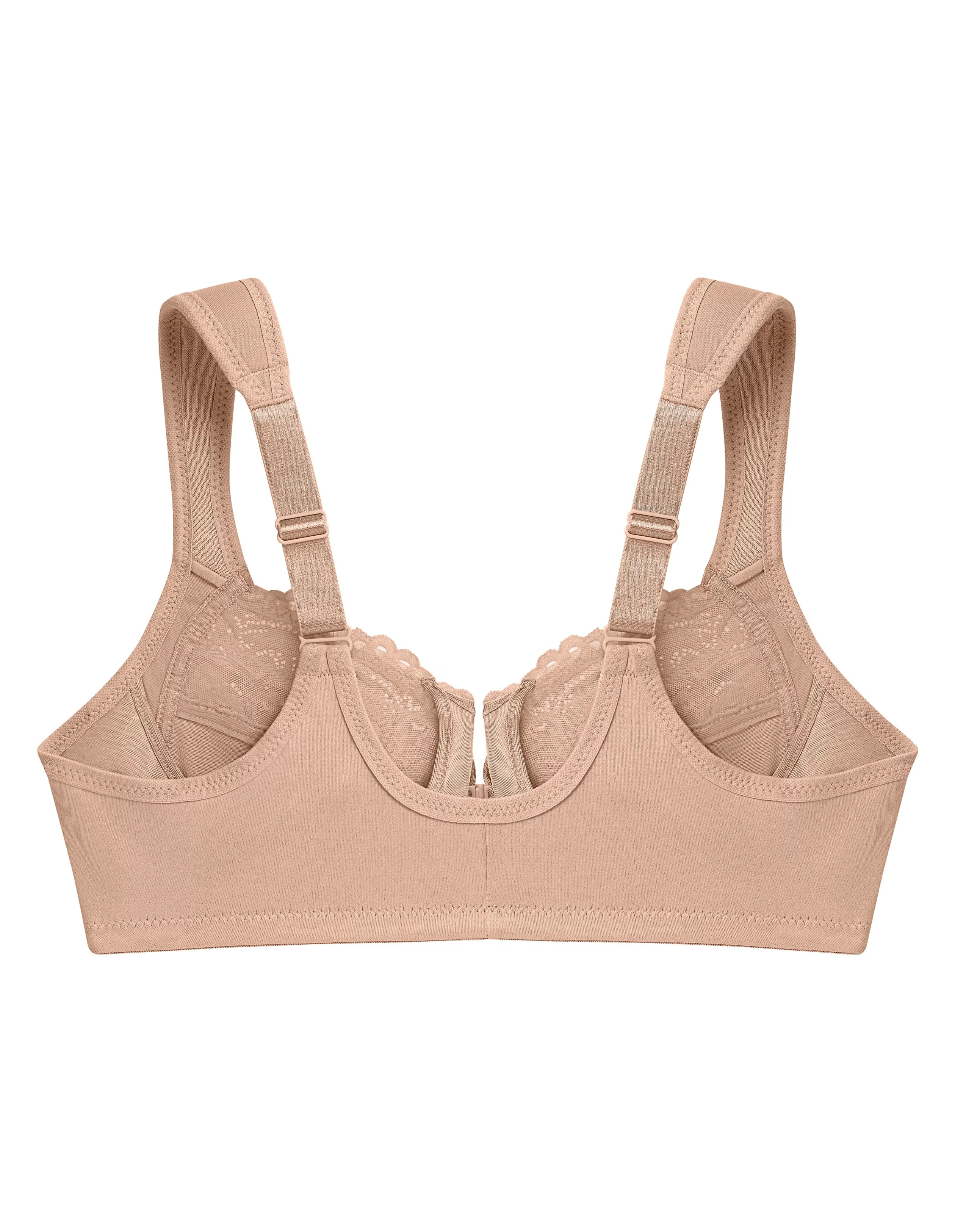 Glamorise Plus Size WonderWire Front-Fastening Bra 1245 6 Glamorise Plus Size WonderWire Front-Fastening Bra 1245