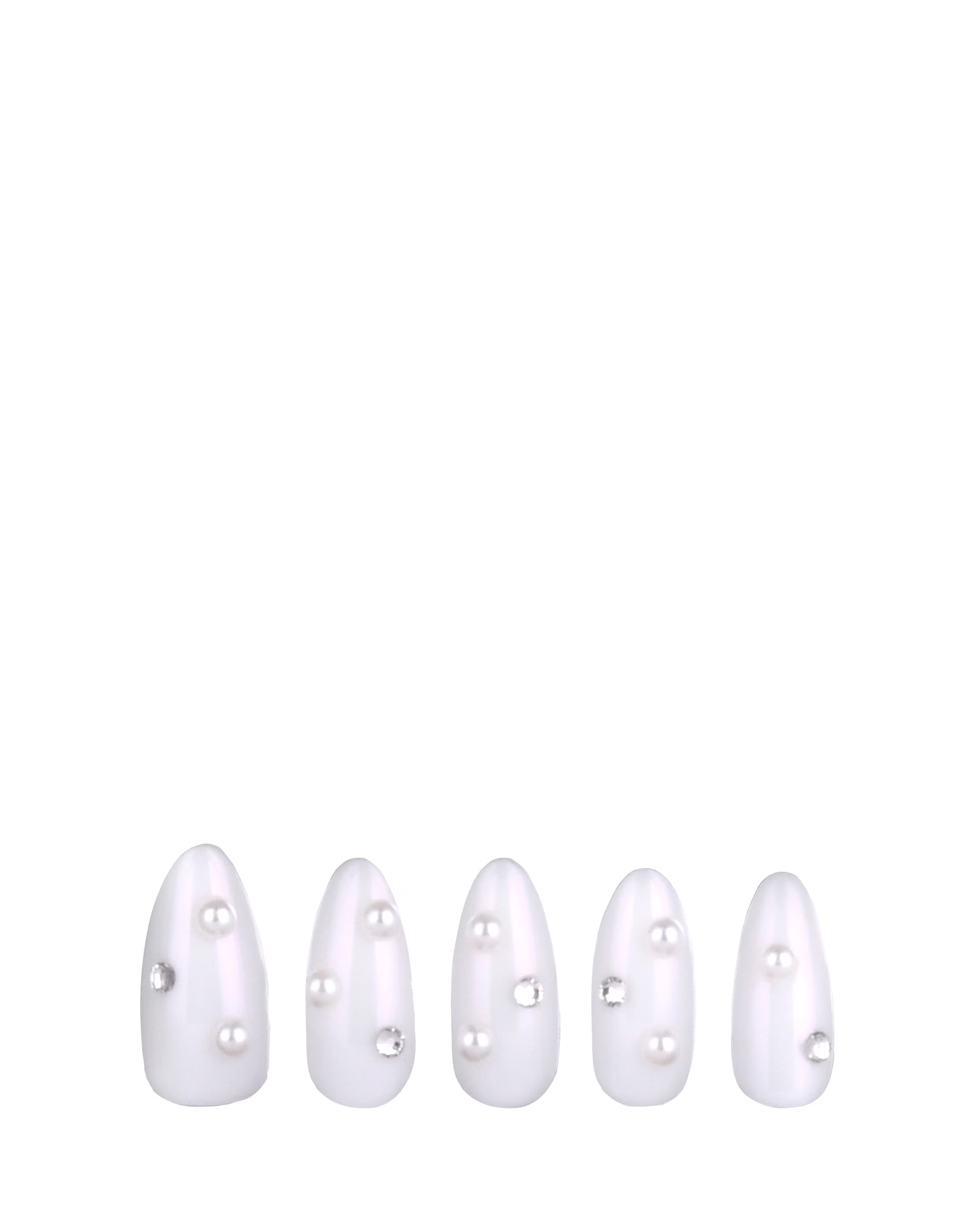 BLK Listed Instant Acrylic Nails, Iced Out
