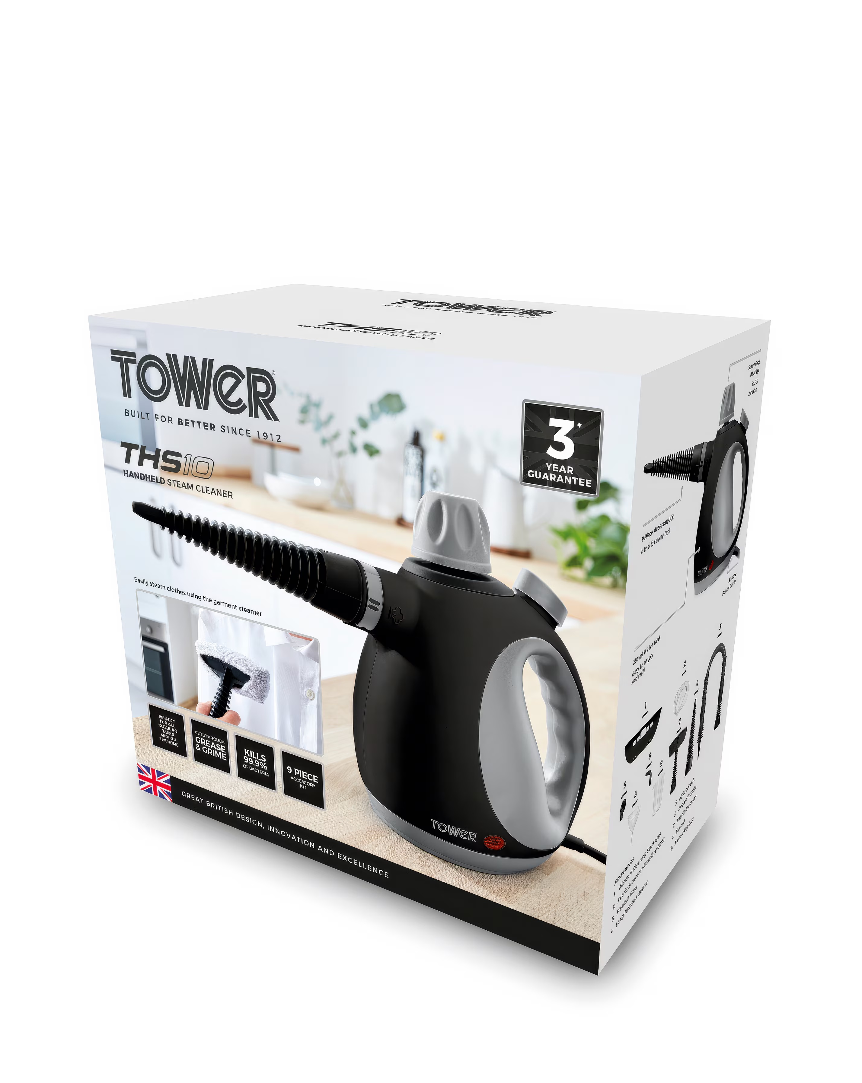 Tower Handheld Steam Cleaner 6 Tower Handheld Steam Cleaner