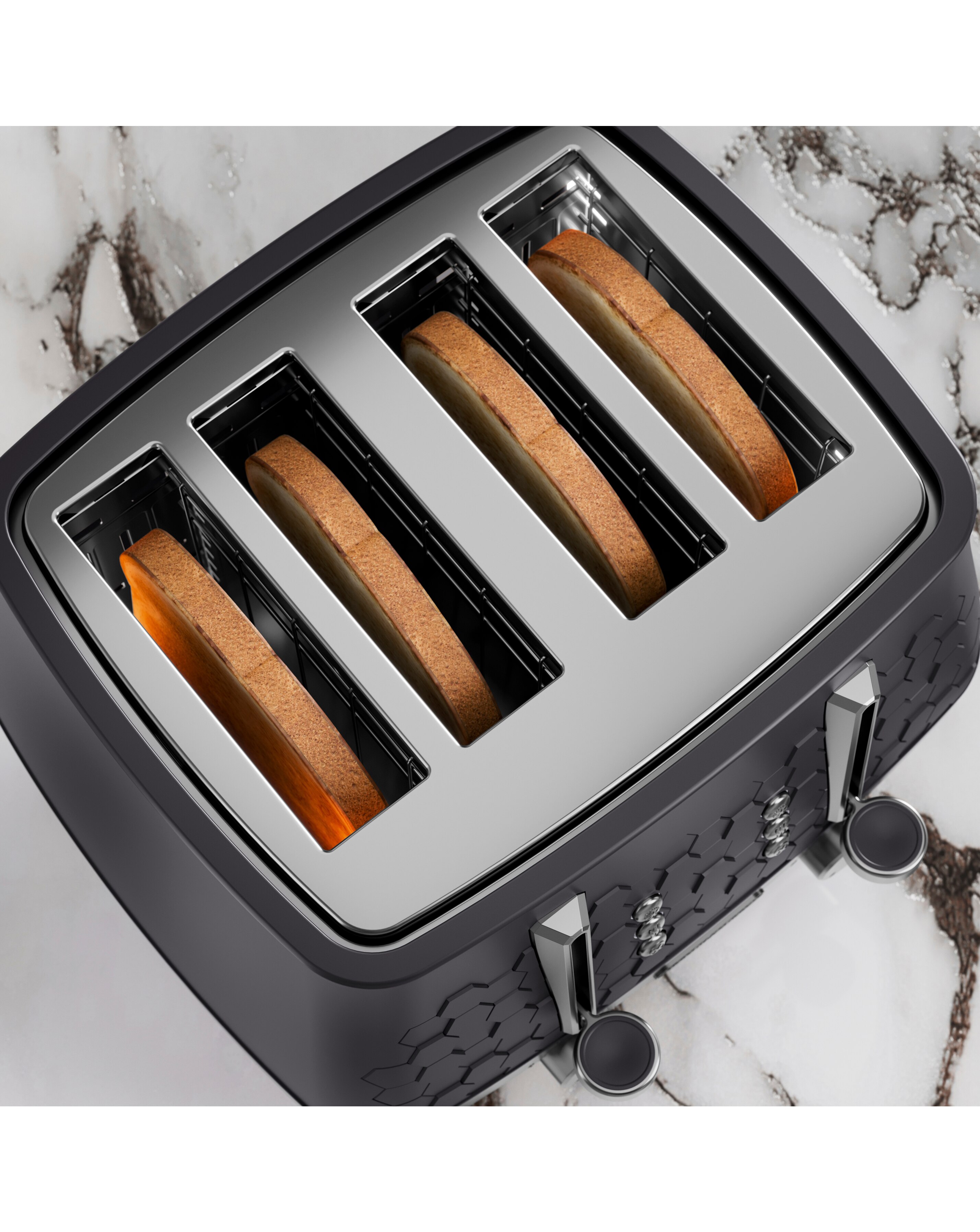 Morphy Richards Cassini 4 Slice Toaster - Moonless Night 6 Morphy Richards Cassini 4 Slice Toaster - Moonless Night