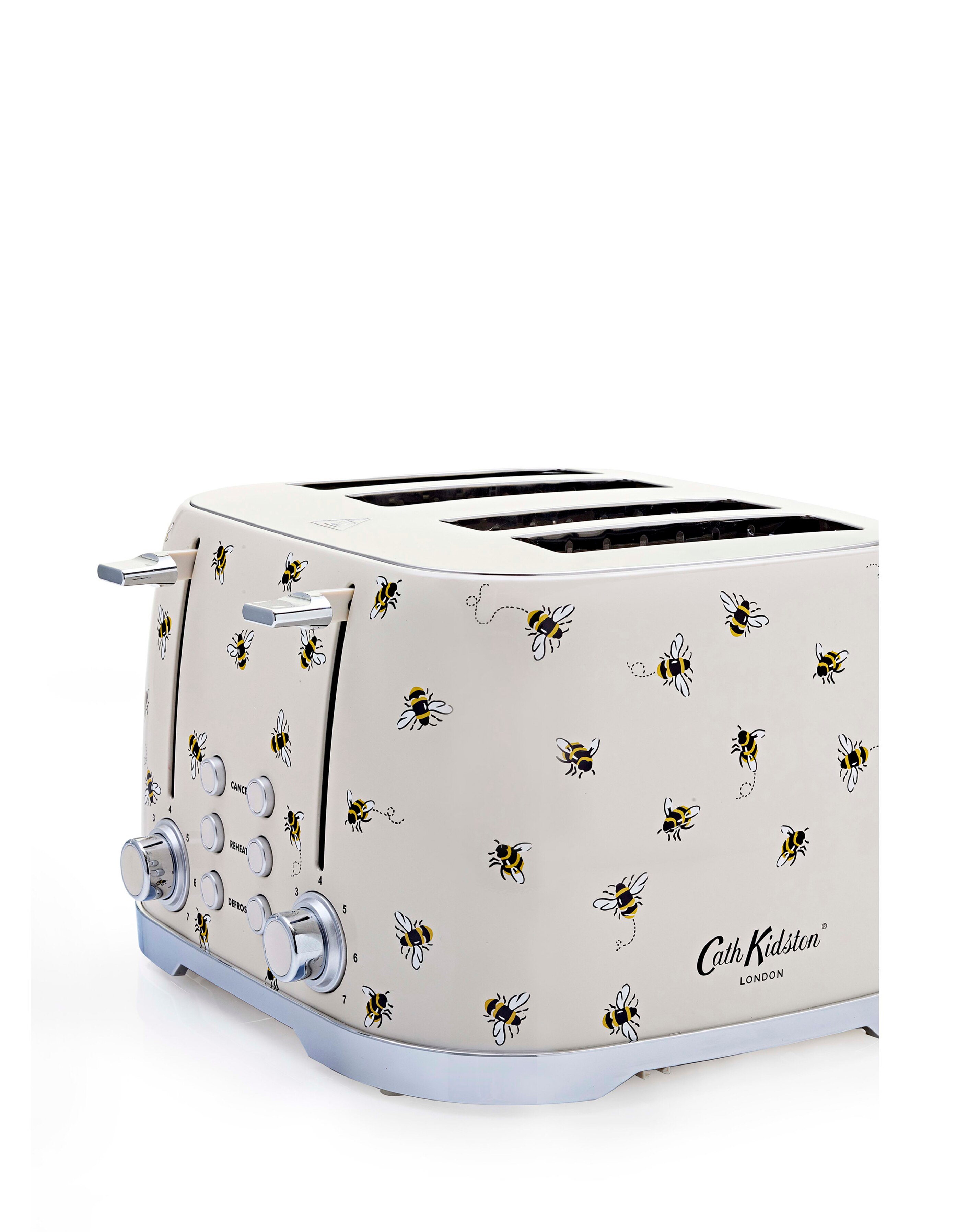 Cath Kidston Bees 4 Slice Toaster 4 Cath Kidston Bees 4 Slice Toaster