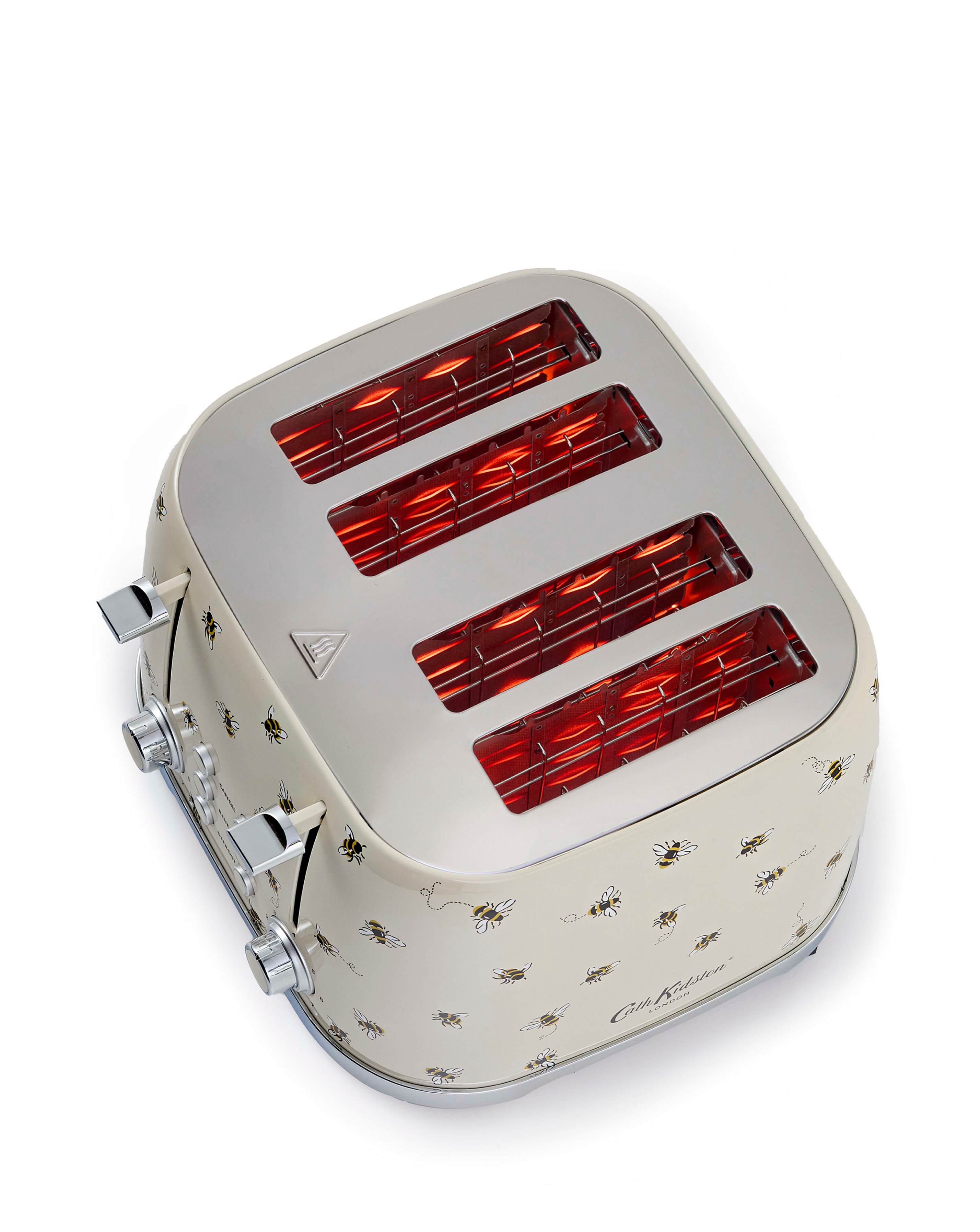 Cath Kidston Bees 4 Slice Toaster 5 Cath Kidston Bees 4 Slice Toaster
