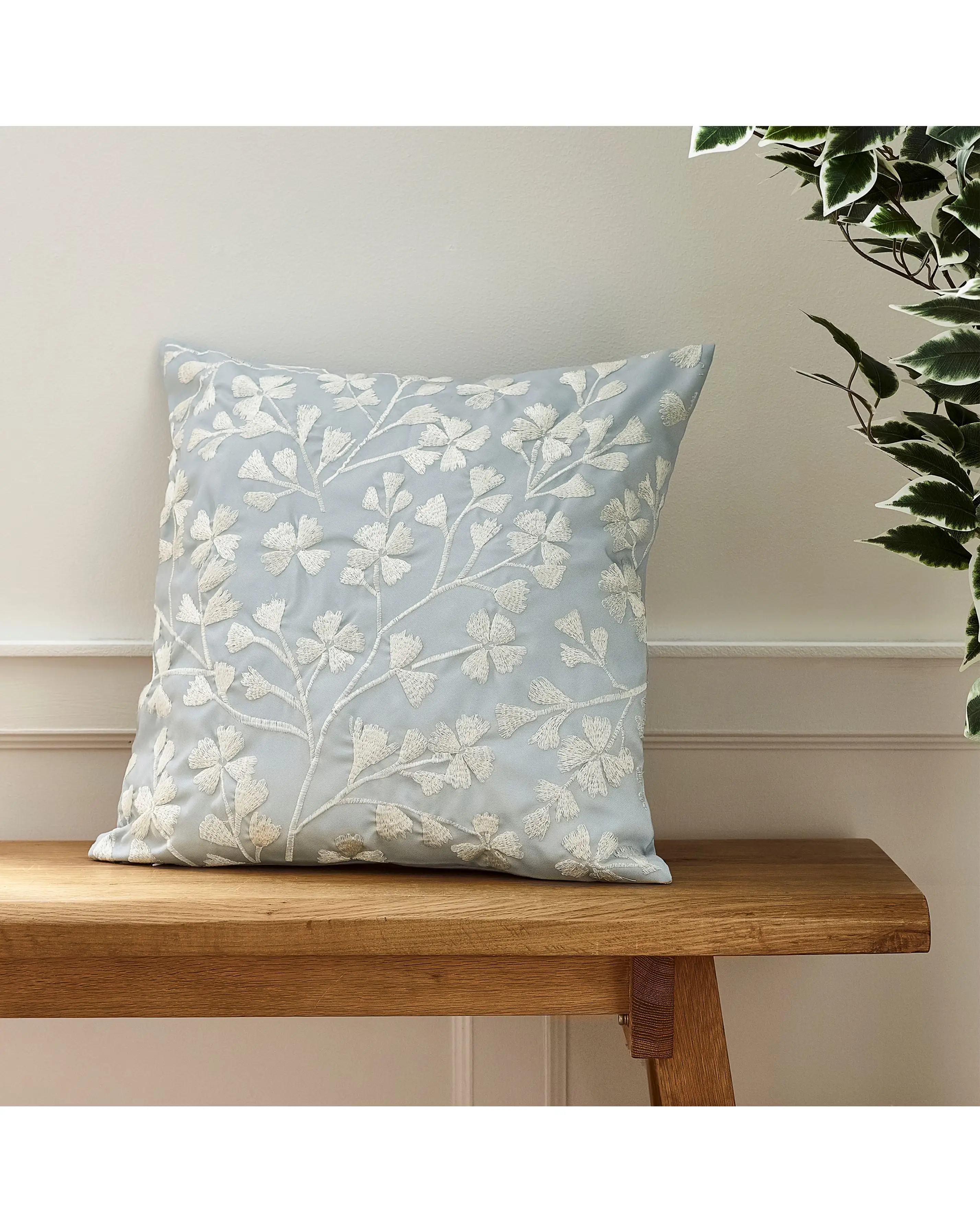 Catherine Lansfield Brooke Floral Cushion