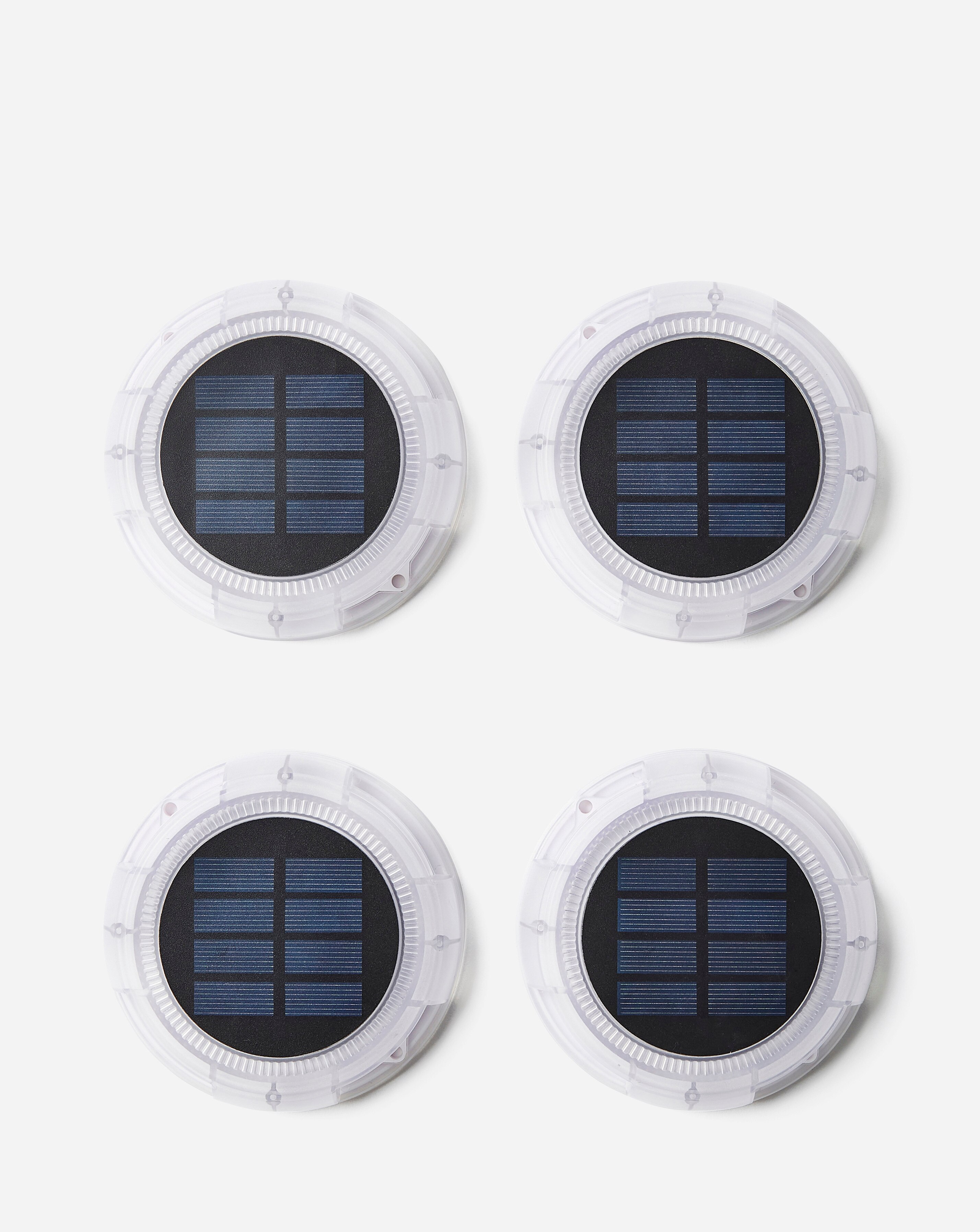 Multi Coloured Solar Decking Lights 2 Multi Coloured Solar Decking Lights