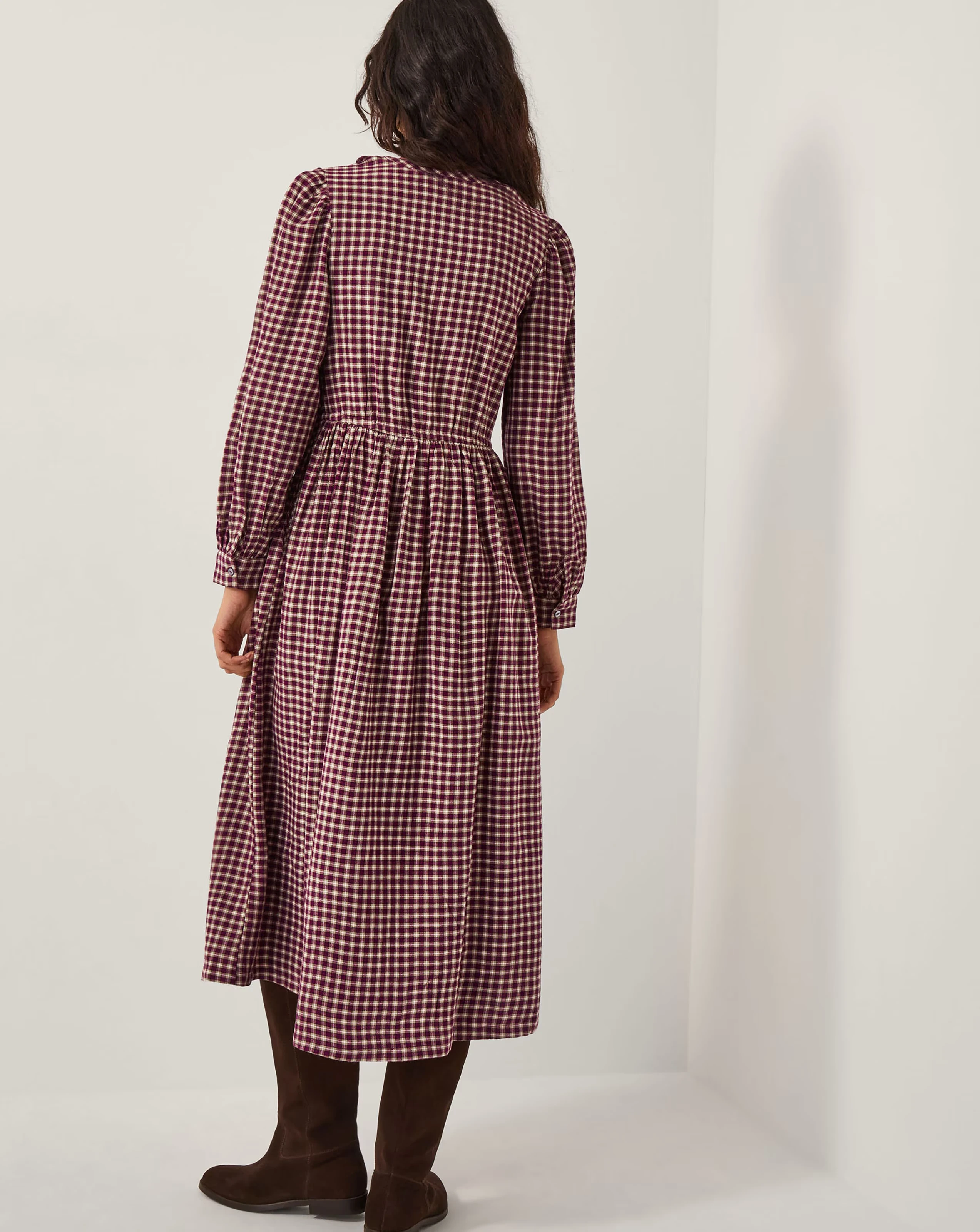 Monsoon Agatha Check Midi Dress 2 Monsoon Agatha Check Midi Dress