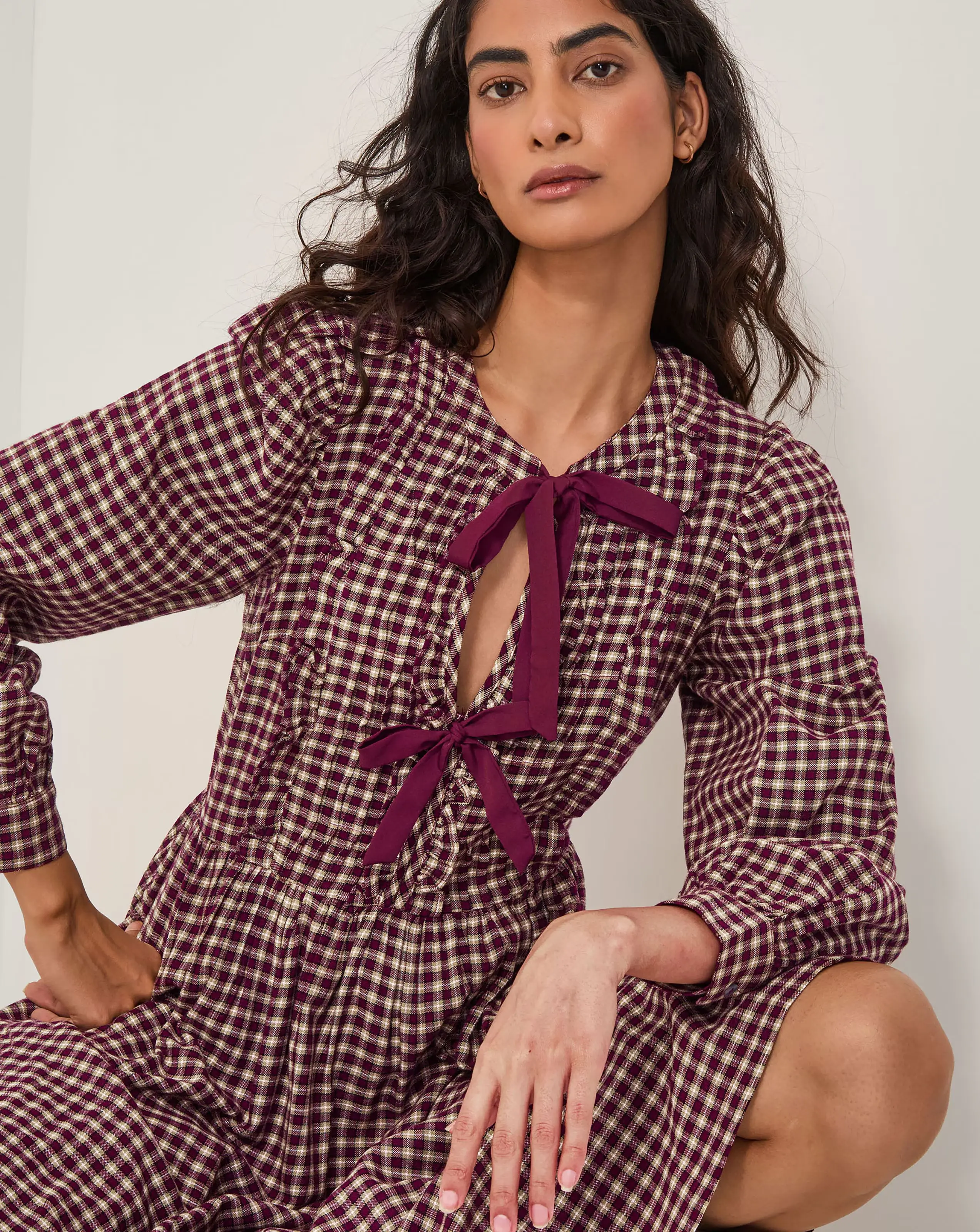 Monsoon Agatha Check Midi Dress 3 Monsoon Agatha Check Midi Dress