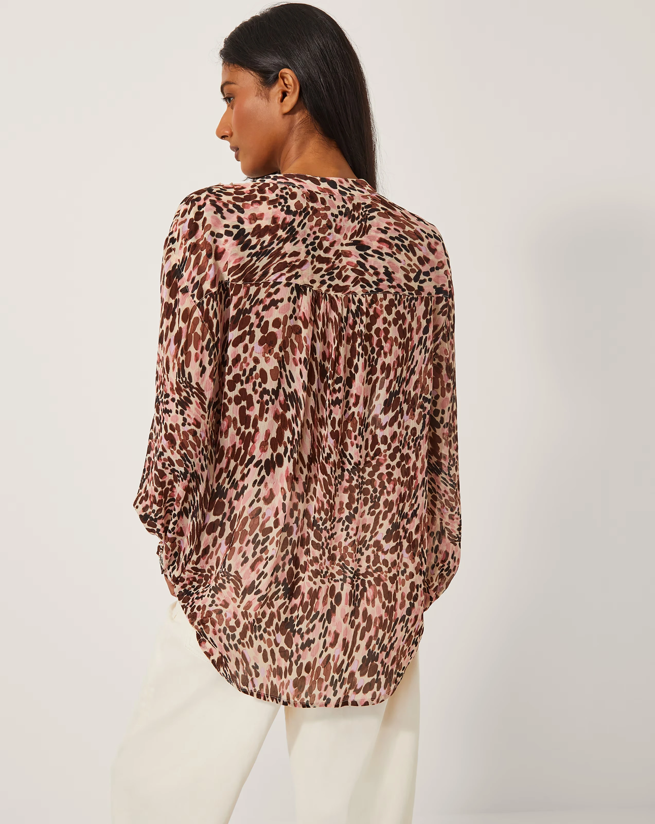 Monsoon Sisi Animal Print Blouse 2 Monsoon Sisi Animal Print Blouse