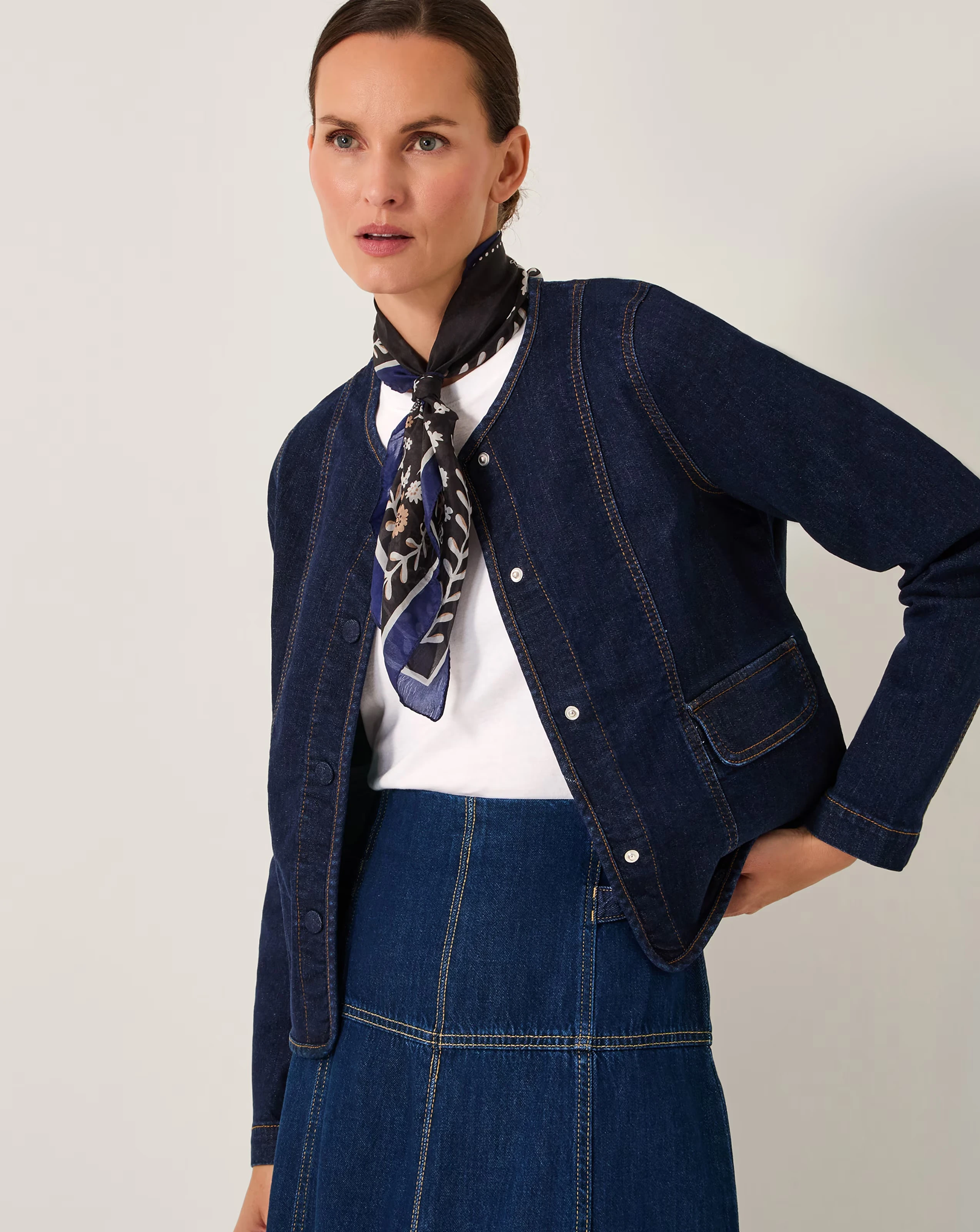 Monsoon Vivian Denim Jacket 1 Monsoon Vivian Denim Jacket